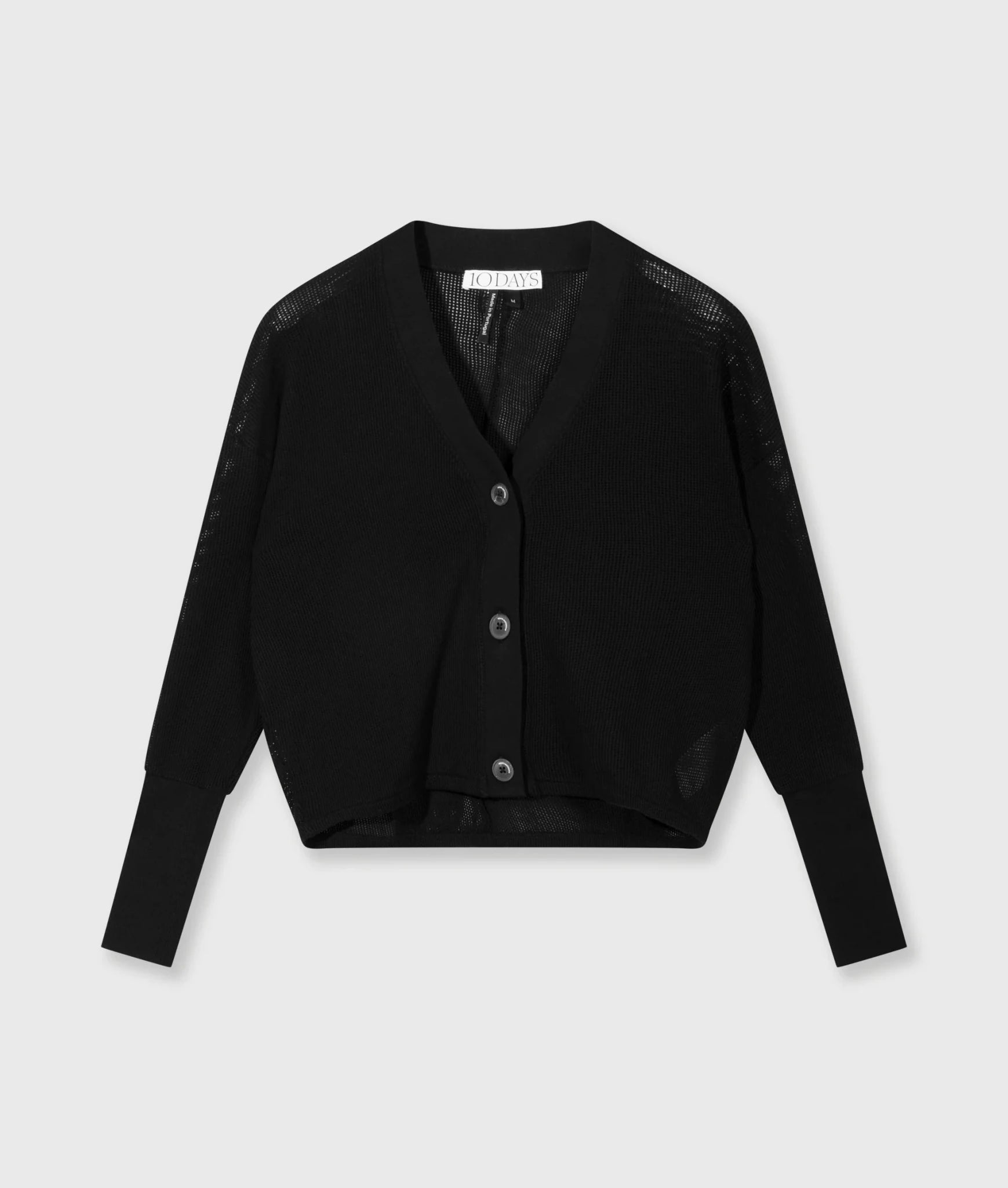 V - Neck Cardigan Mesh - Dein Lieblingsladen Concept