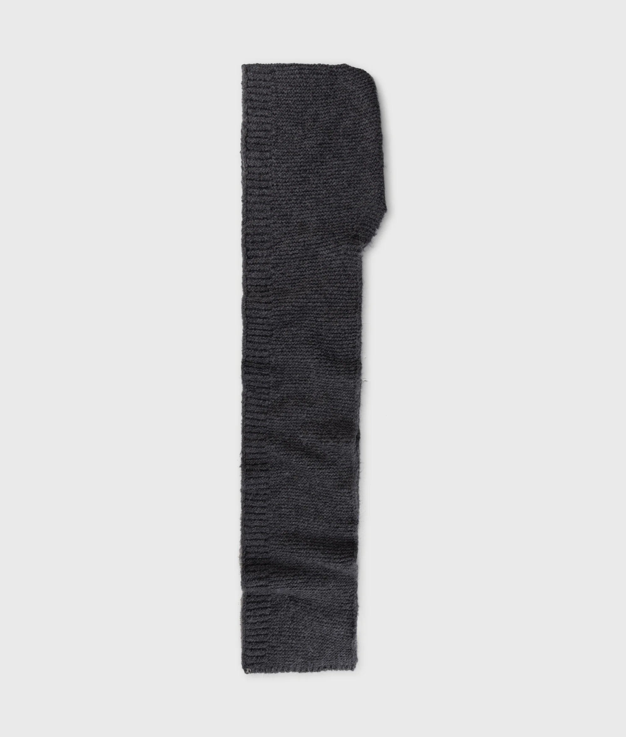 Hooded Knit Scarf antra melee