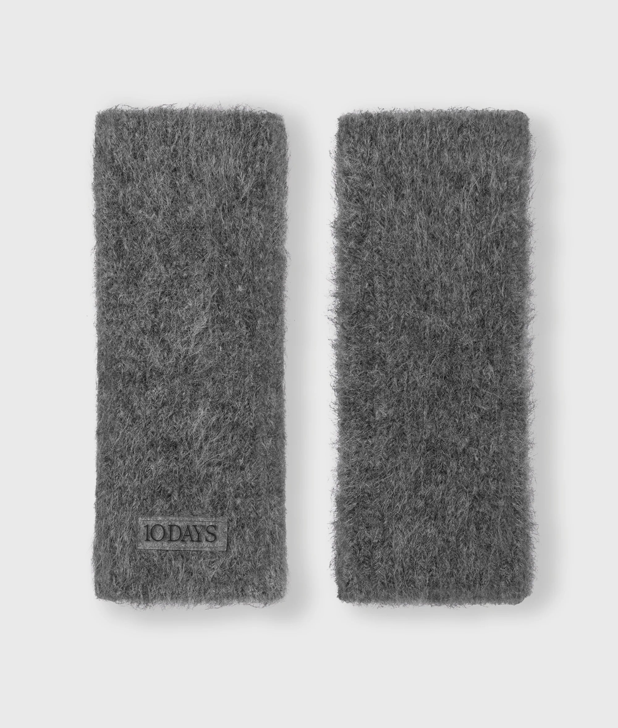 Hairy Knit Gloves-antra mele