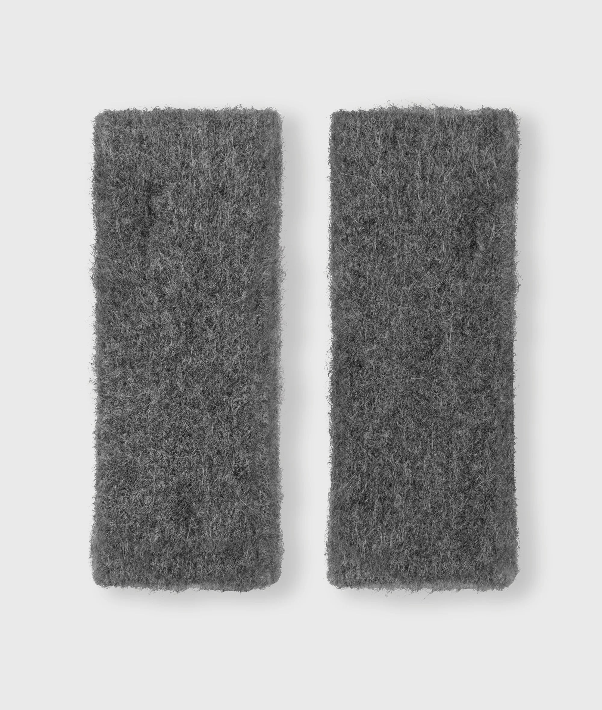 Hairy Knit Gloves-antra mele