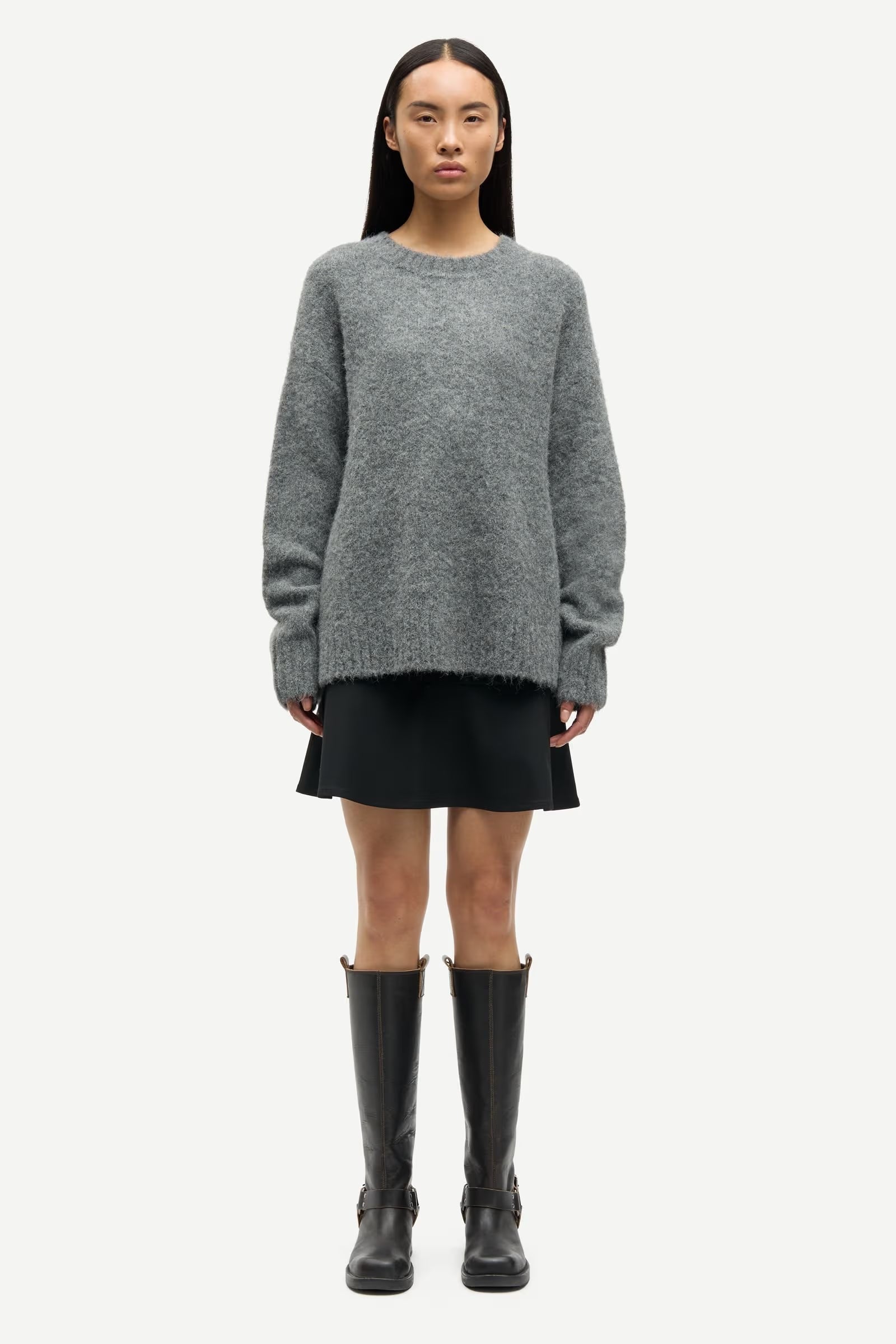 Pullover "Sajeanne" iron gate