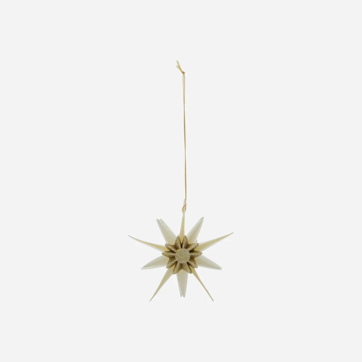 Christmas Ornaments "HDStari"-offwhite/champagne