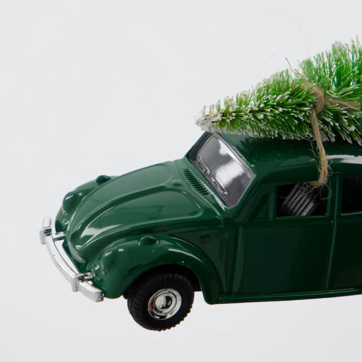 Decoration "HDMini XMas Car"-green