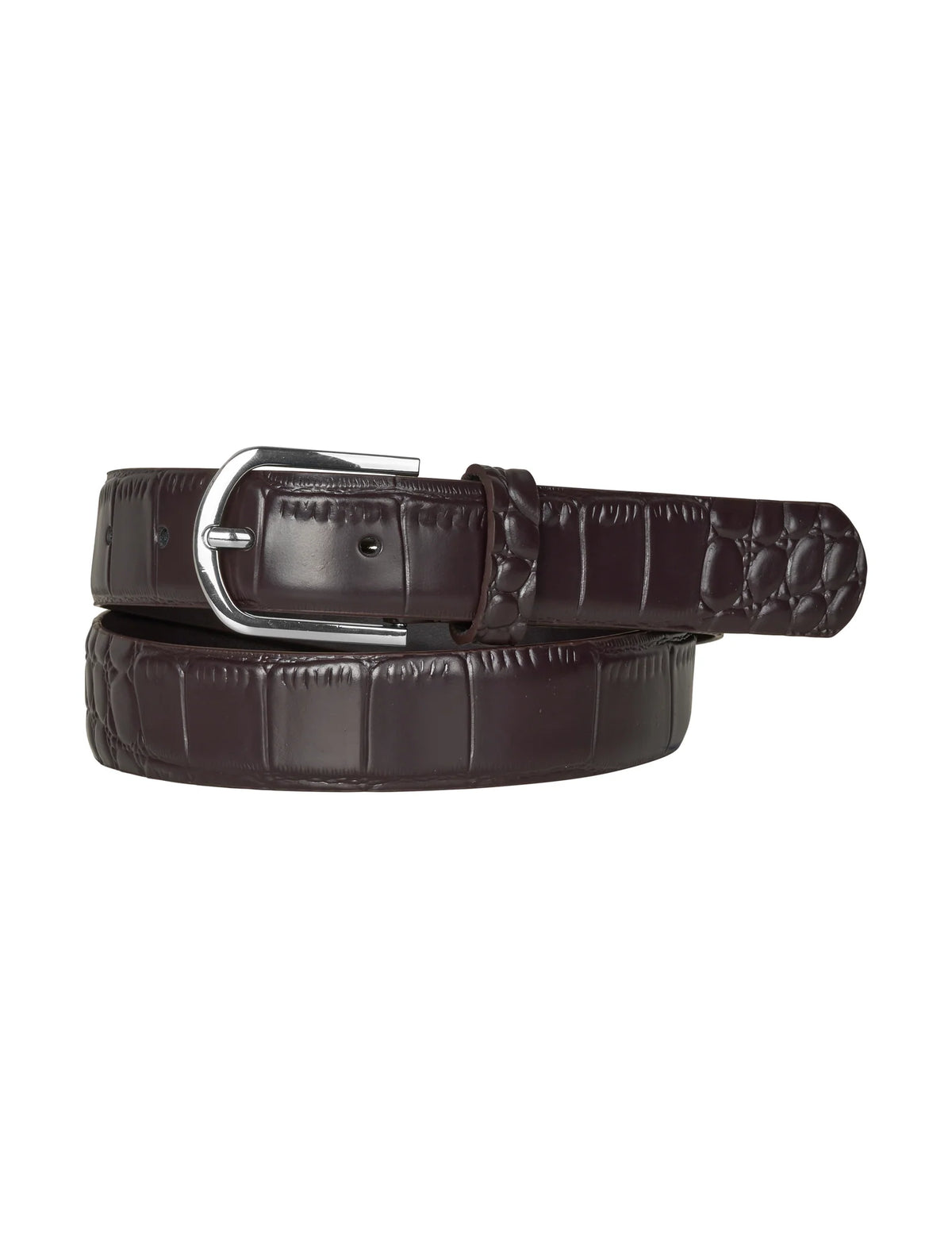 Gürtel "Adolea-M" dark bordeaux brown