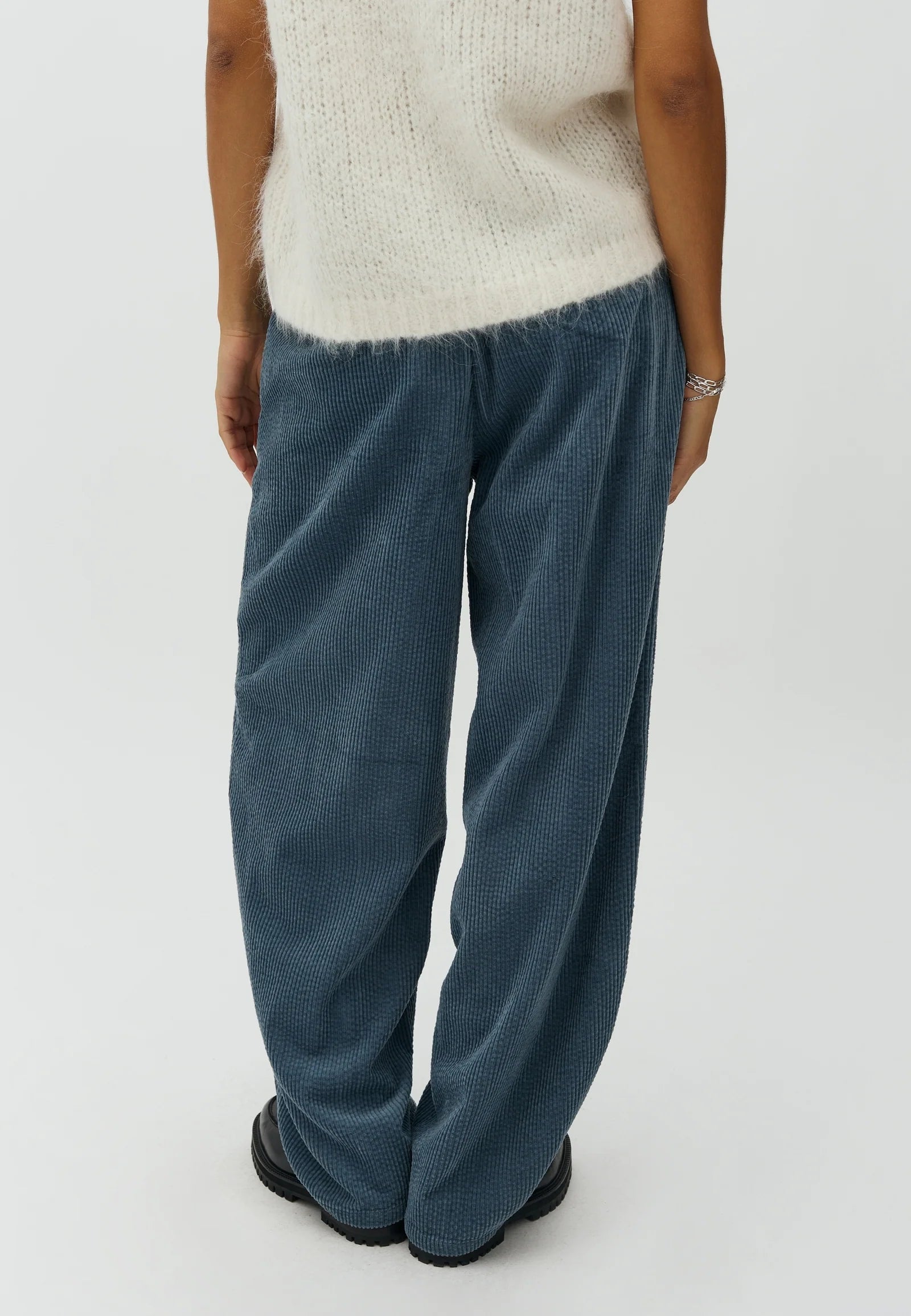 Cordhose "Silir-M" blue mirage