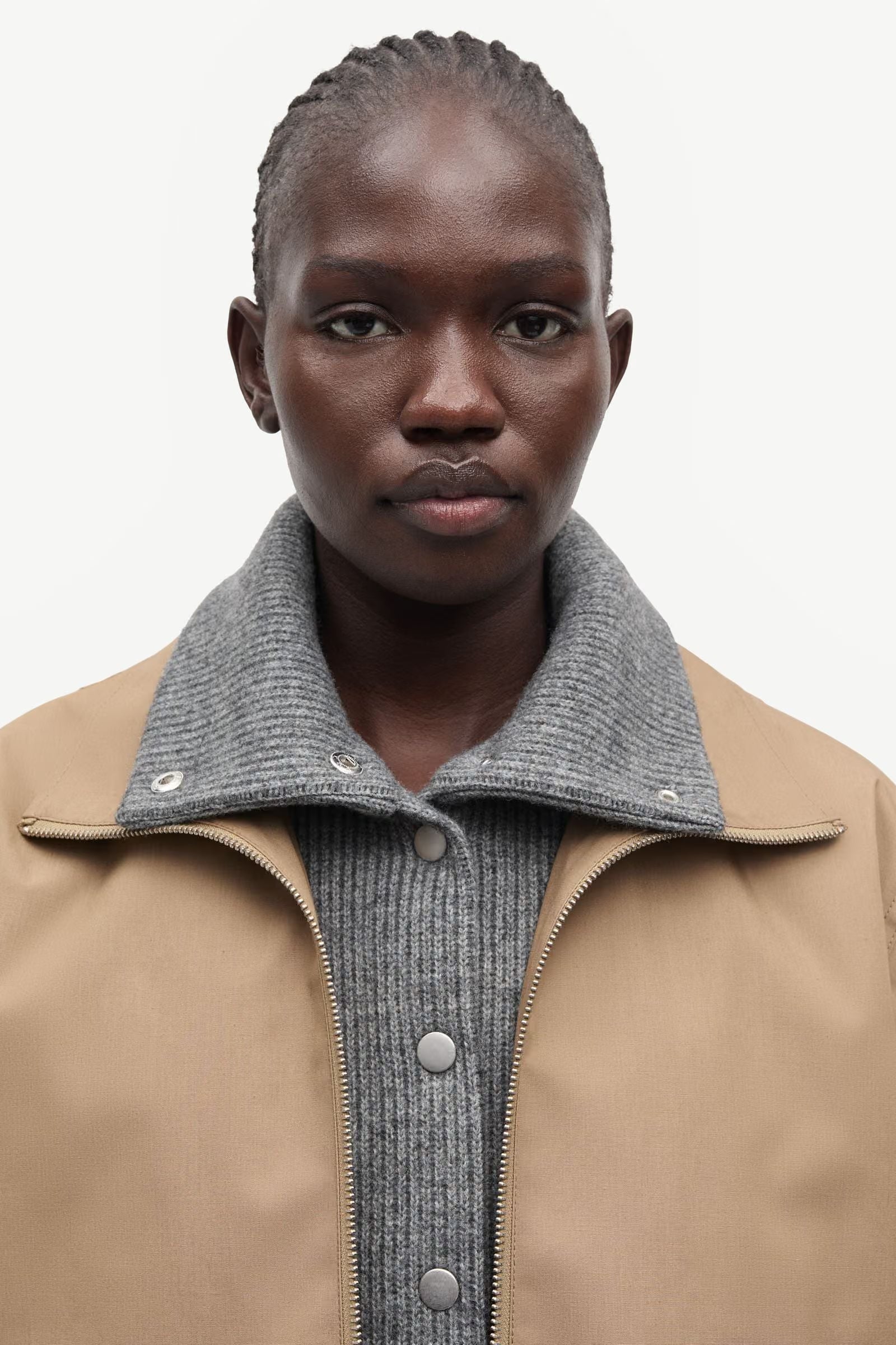Jacket "Sabianco" lead grey