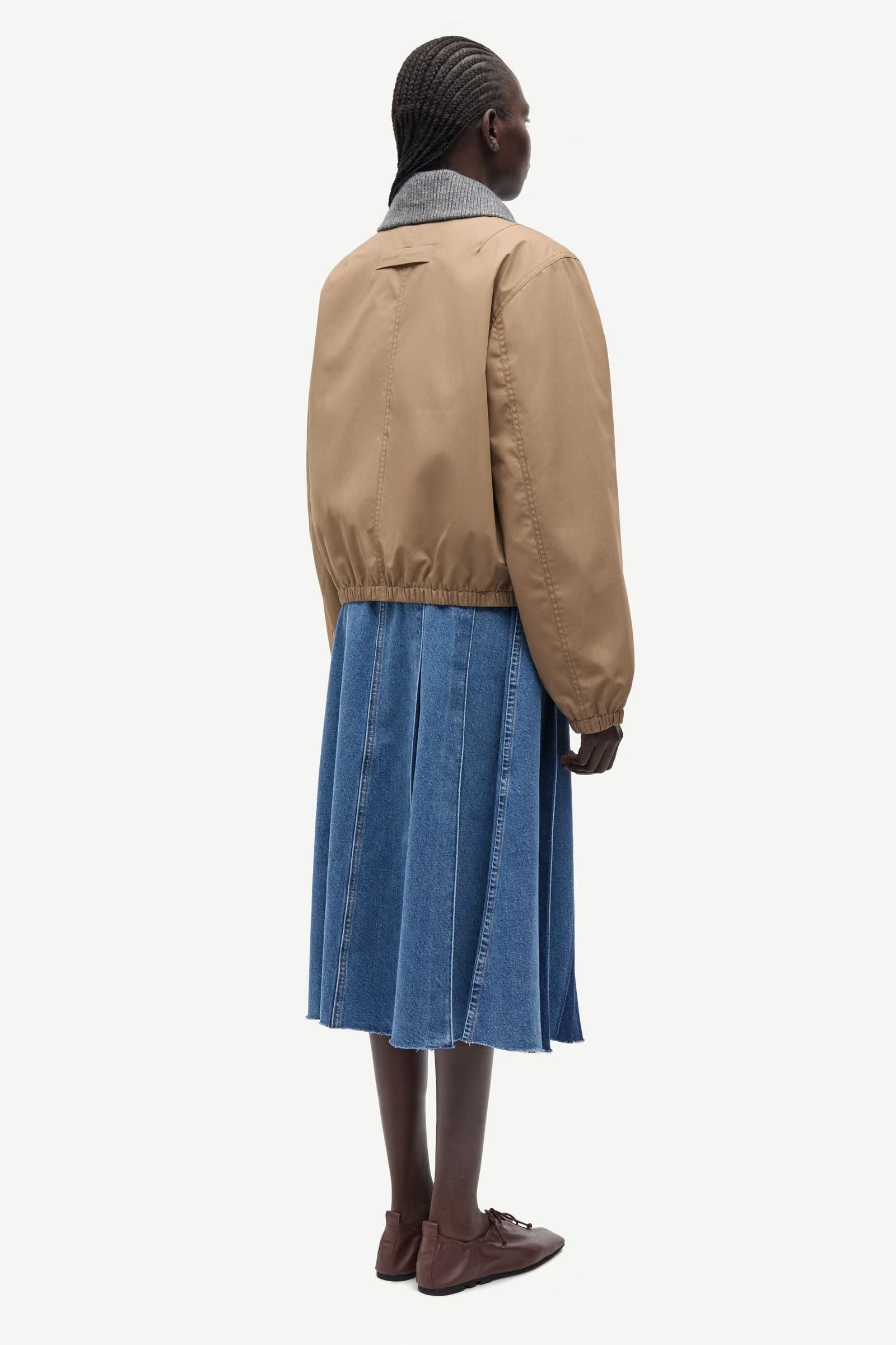Jacket "Sabianco" lead grey