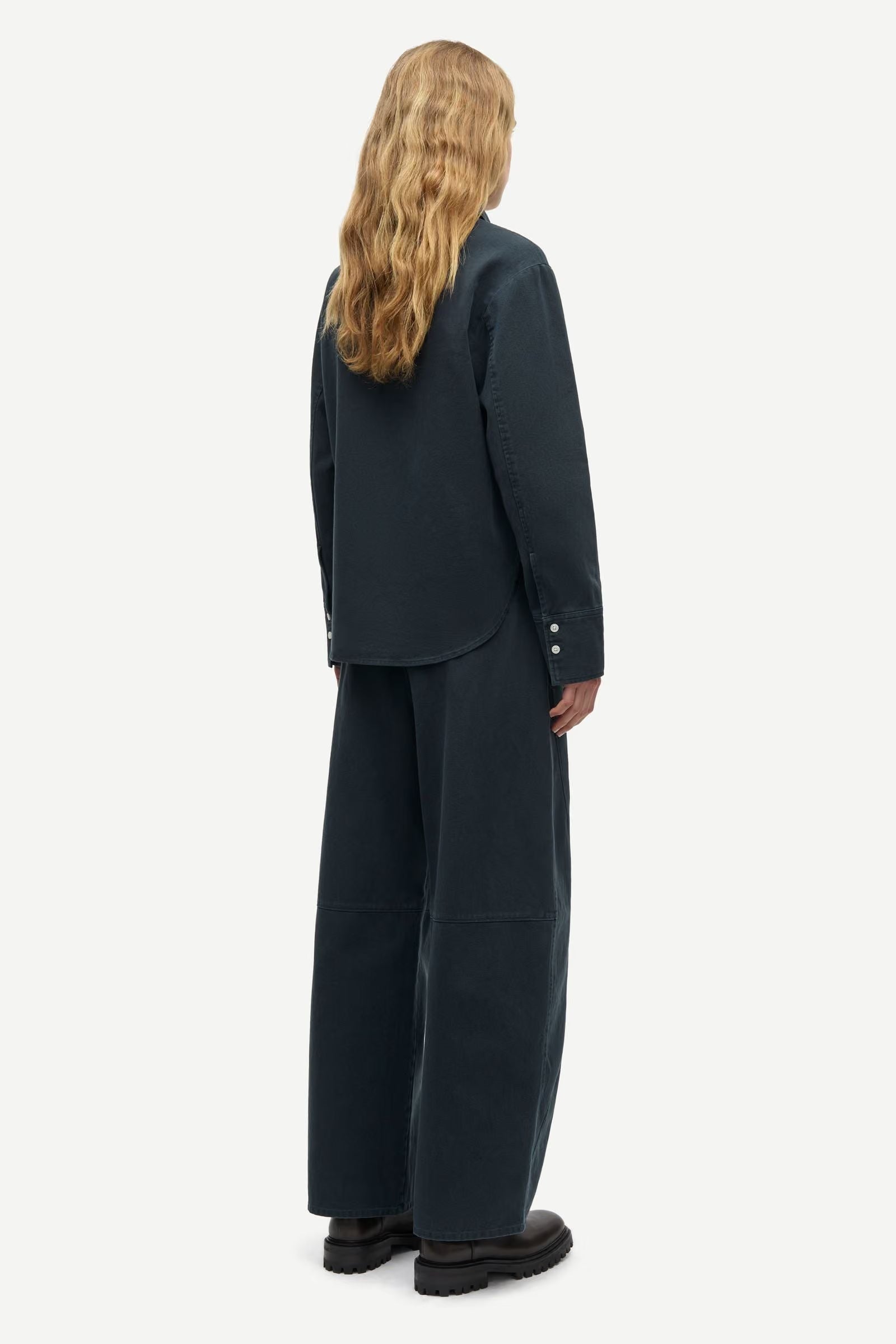 Trousers " Saroko" washed salute