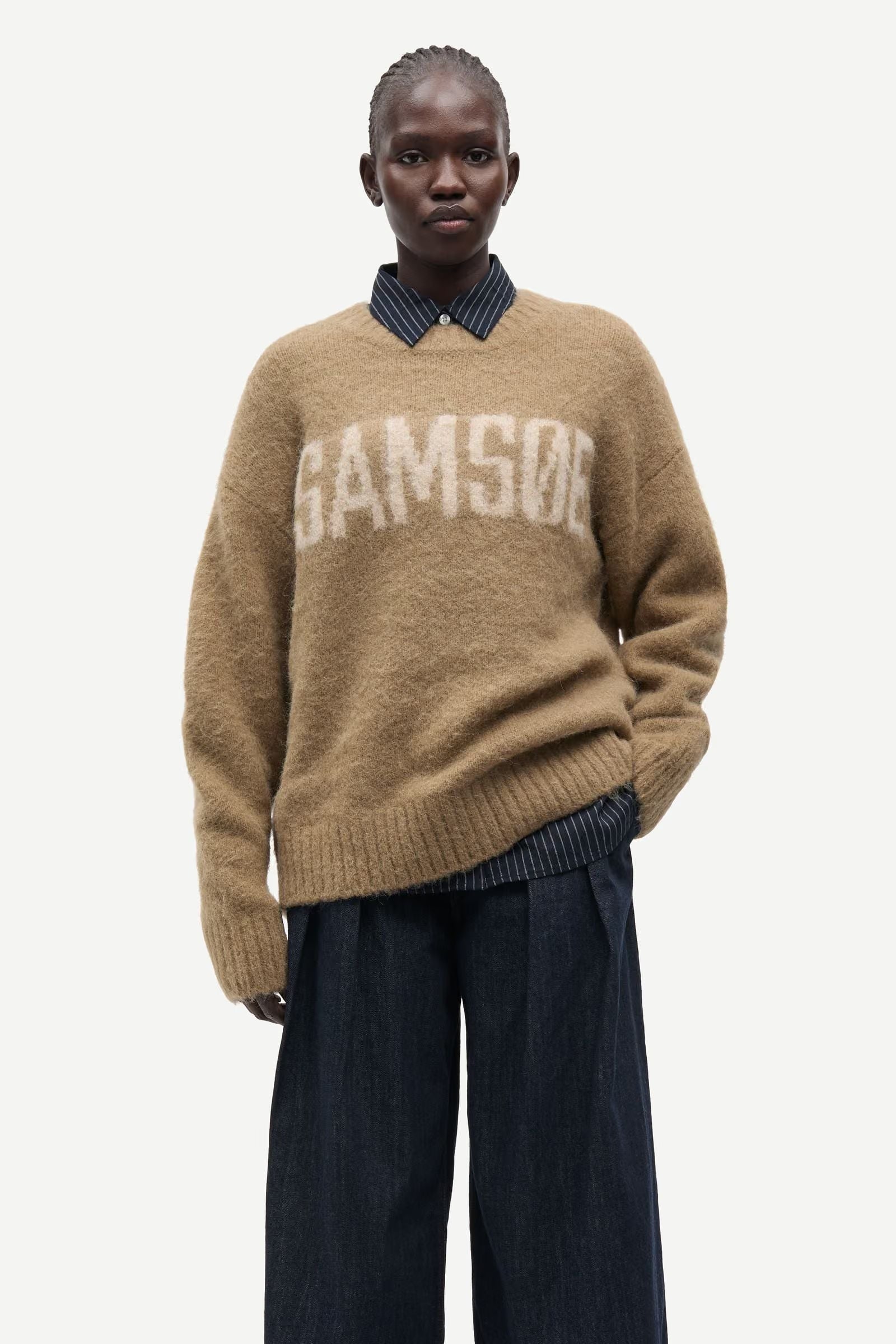 Sweater "Sajeanne" lead grey