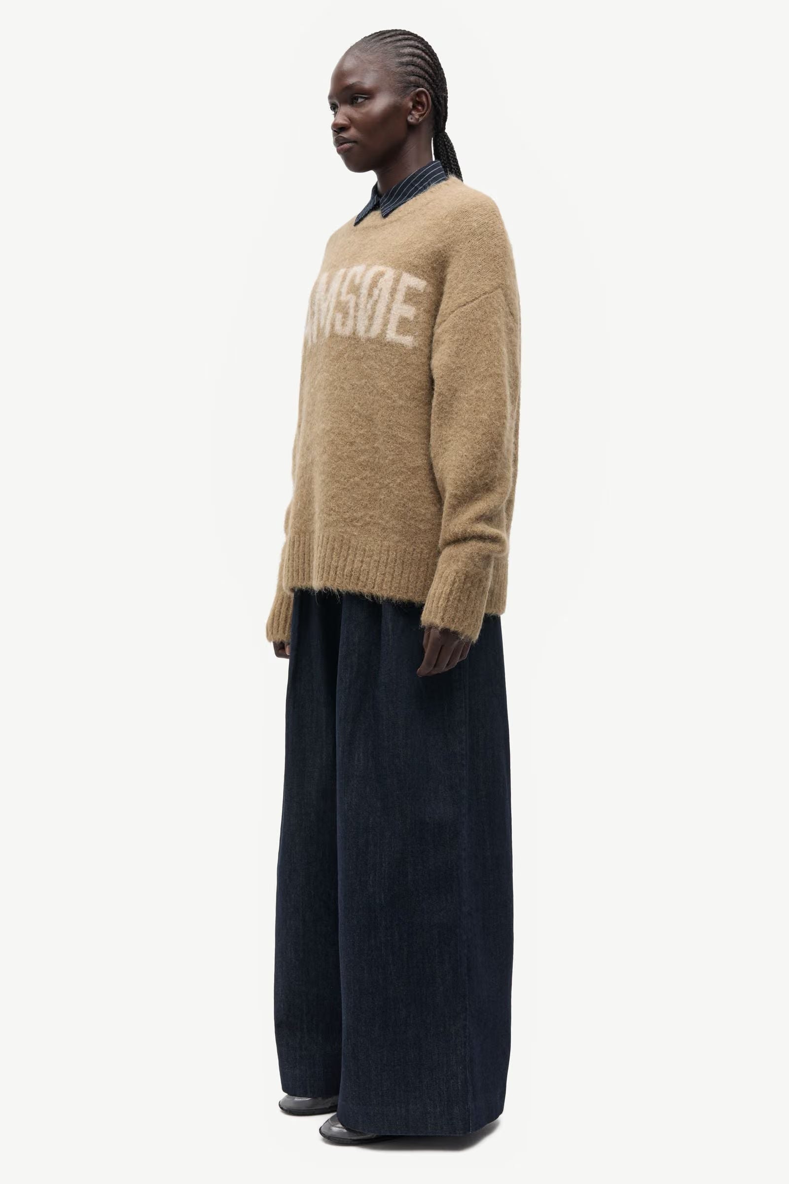 Sweater "Sajeanne" lead grey