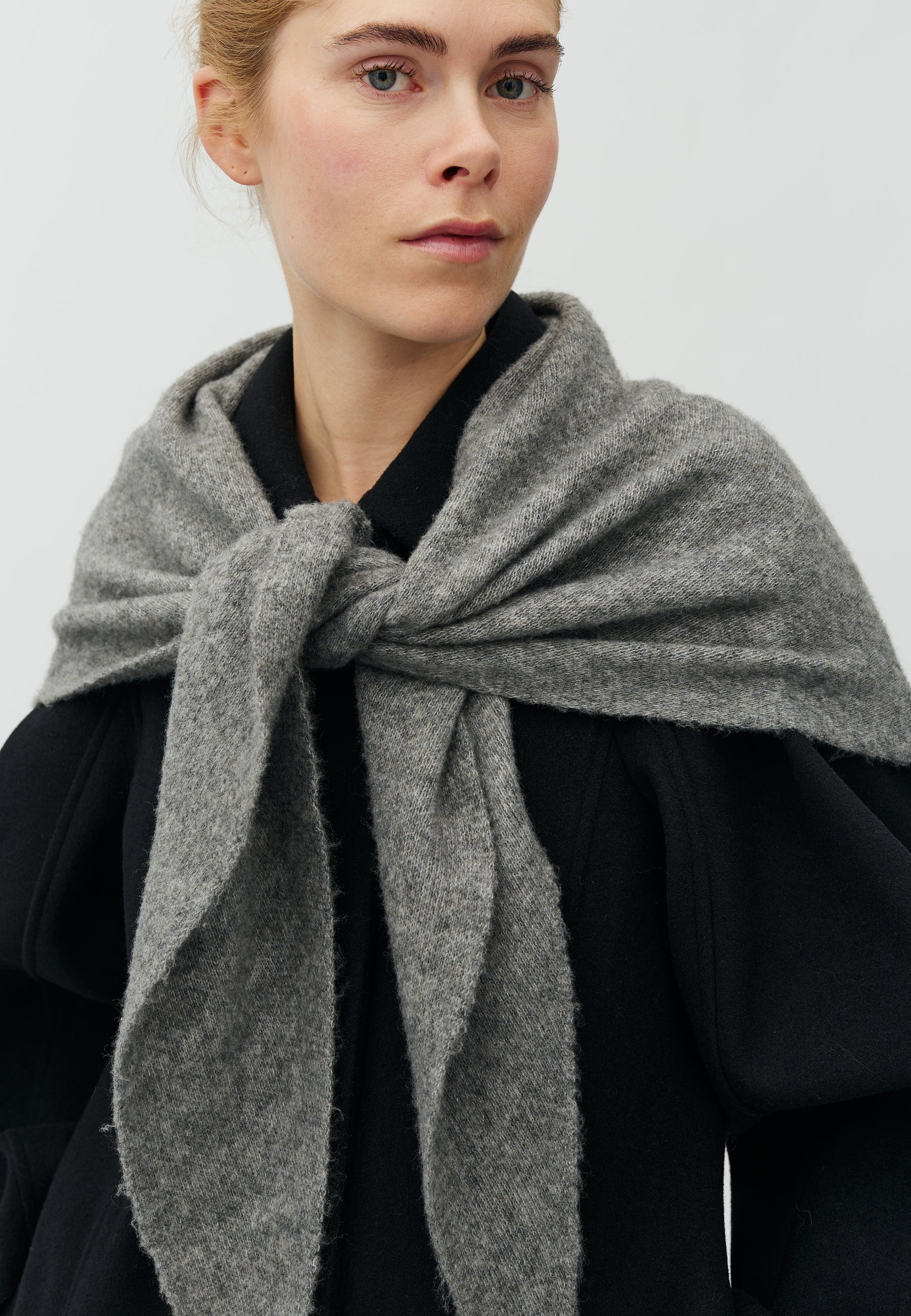 Schal "Sevyn-M" medium grey melange