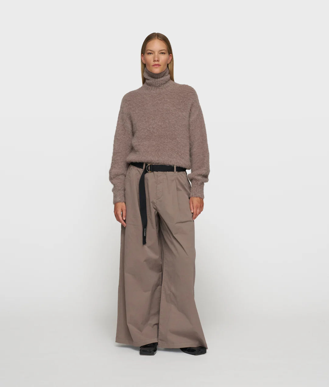 Wide Pants Twill