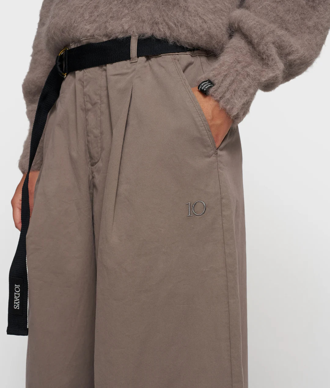 Wide Pants Twill