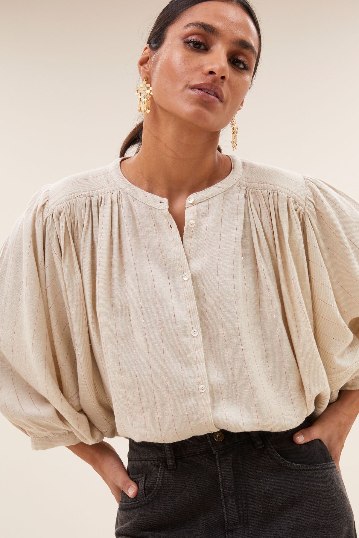 Lurex Blouse "Becky"