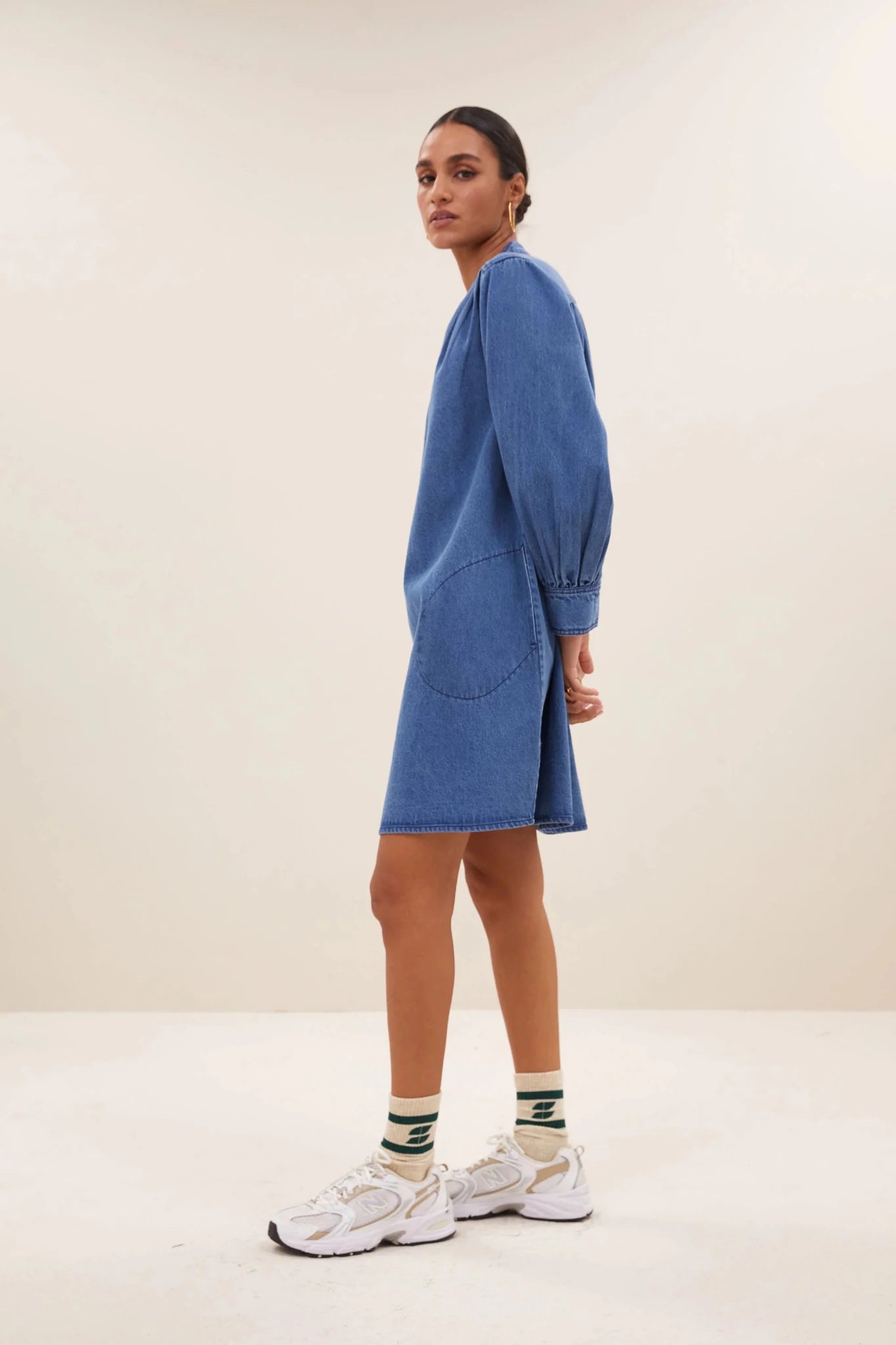 Denim Dress "Jina" - Dein Lieblingsladen Concept