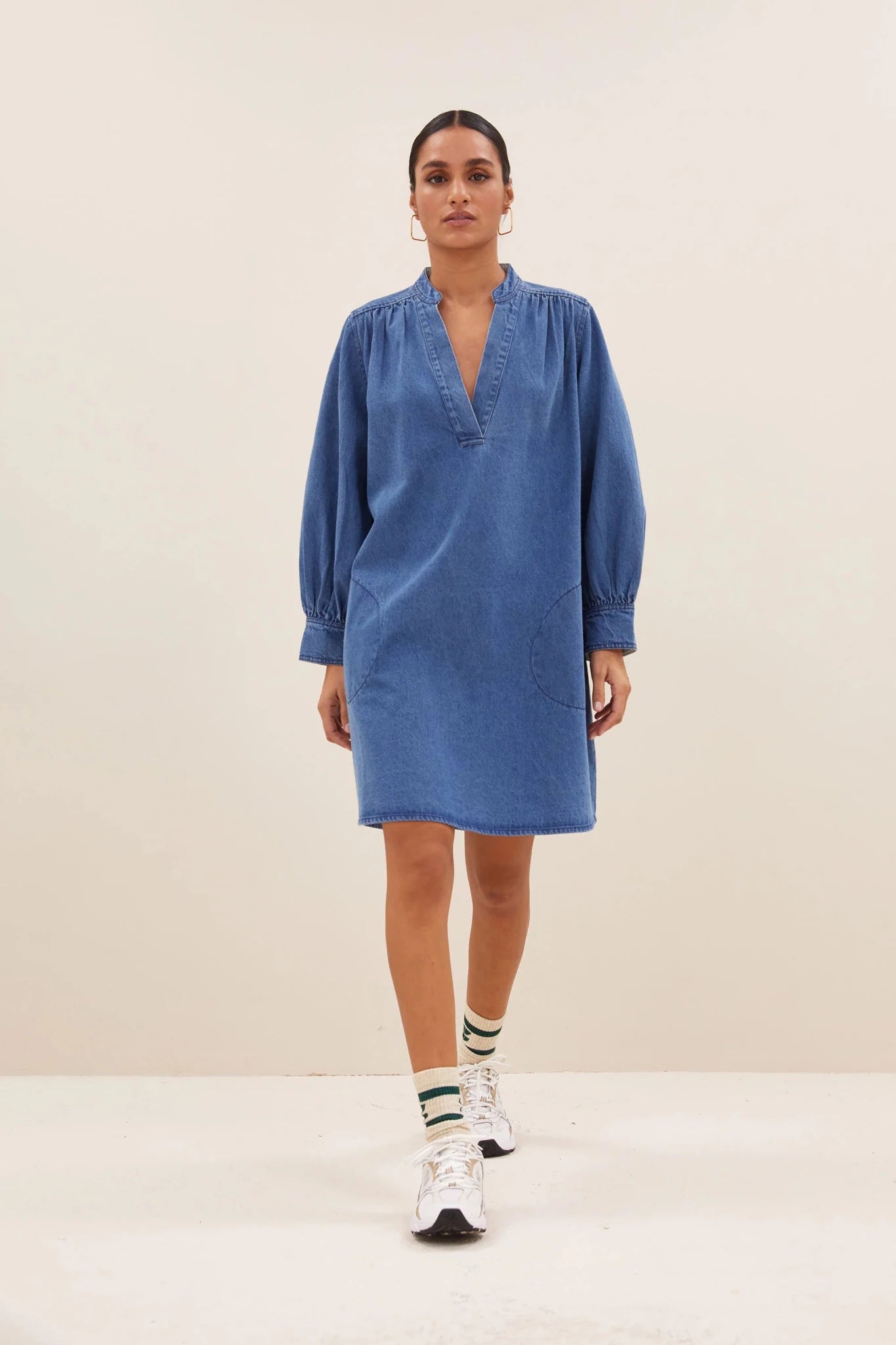 Denim Dress "Jina" - Dein Lieblingsladen Concept