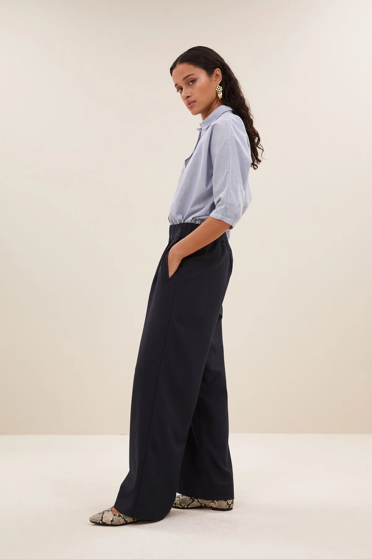 Stripe Pants "Benji Copper Stripe"