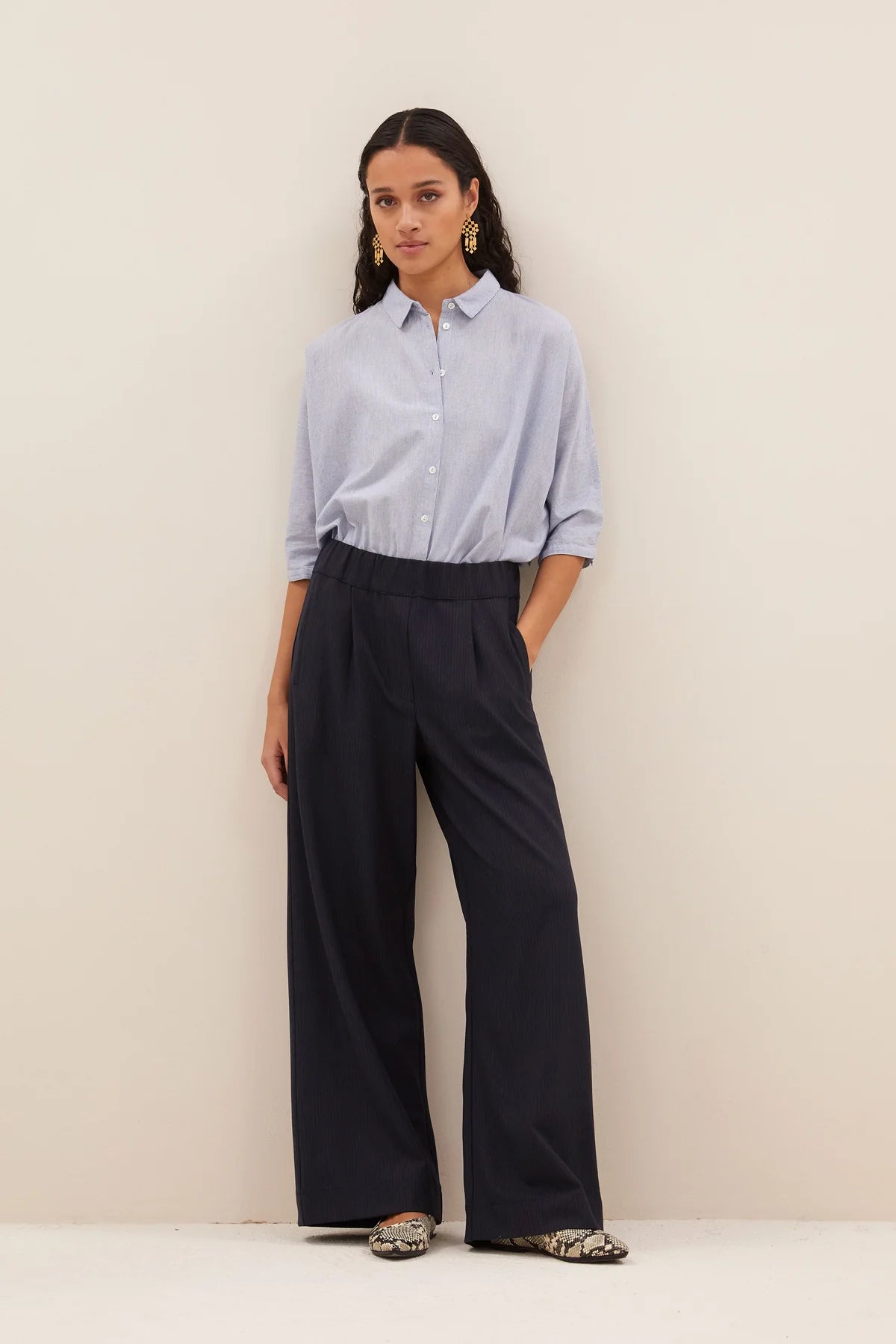 Stripe Pants "Benji Copper Stripe"