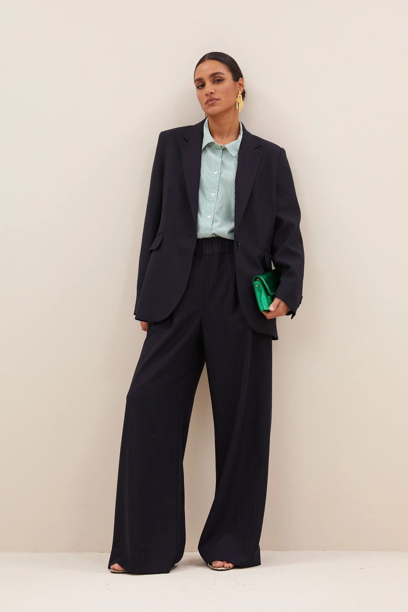 Blazer "Jill Pinstripe" midnight