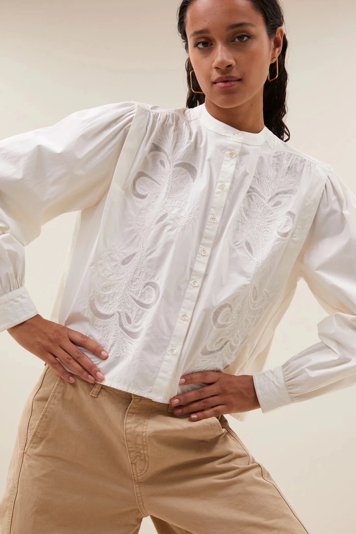 Blouse "Soof Embroidery" - Dein Lieblingsladen Concept