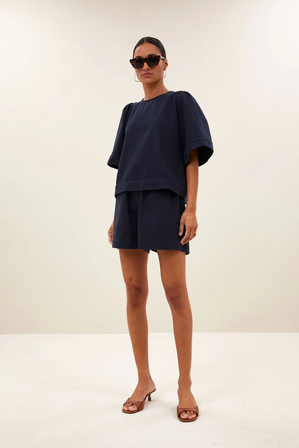 Twill Blouse "Olivia"