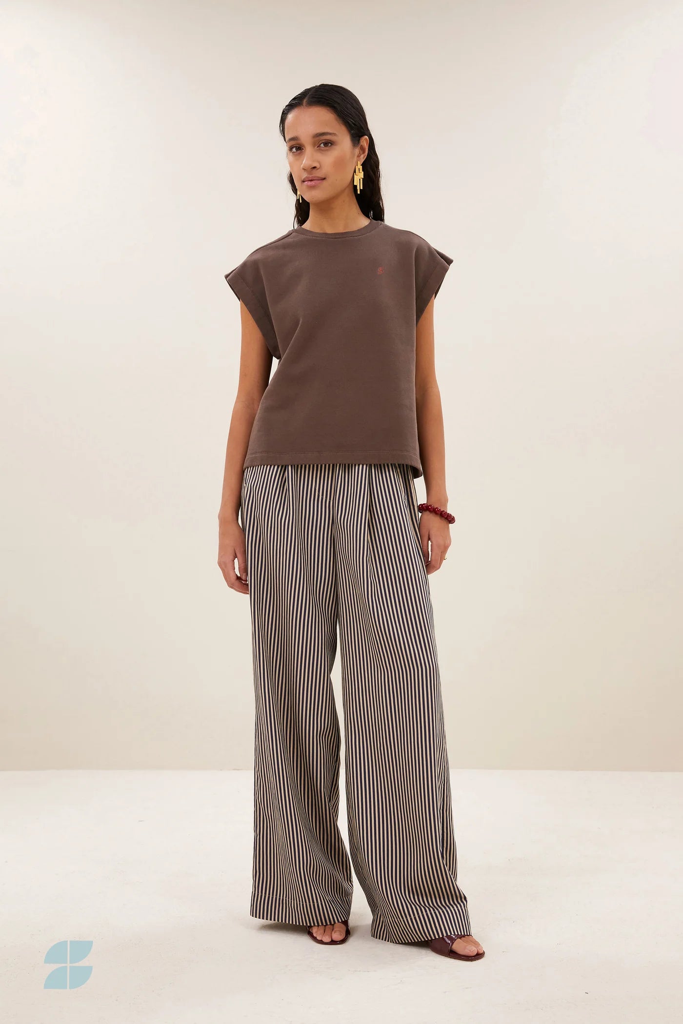 Top "Mason Pleats"