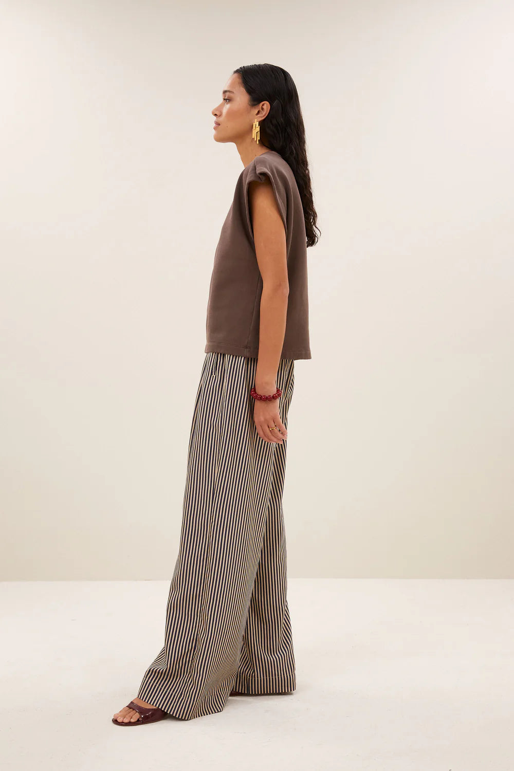 Top "Mason Pleats"