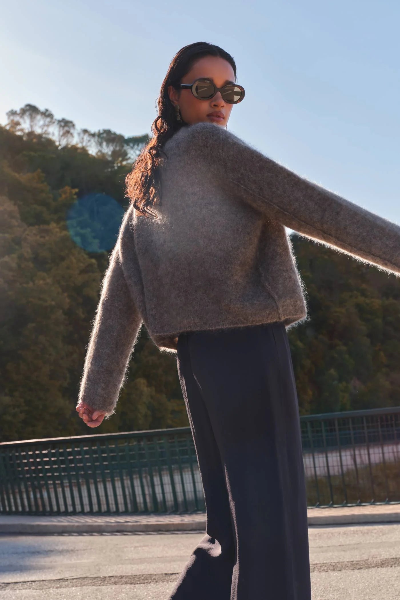 Pullover "Vasile" dark biscuit