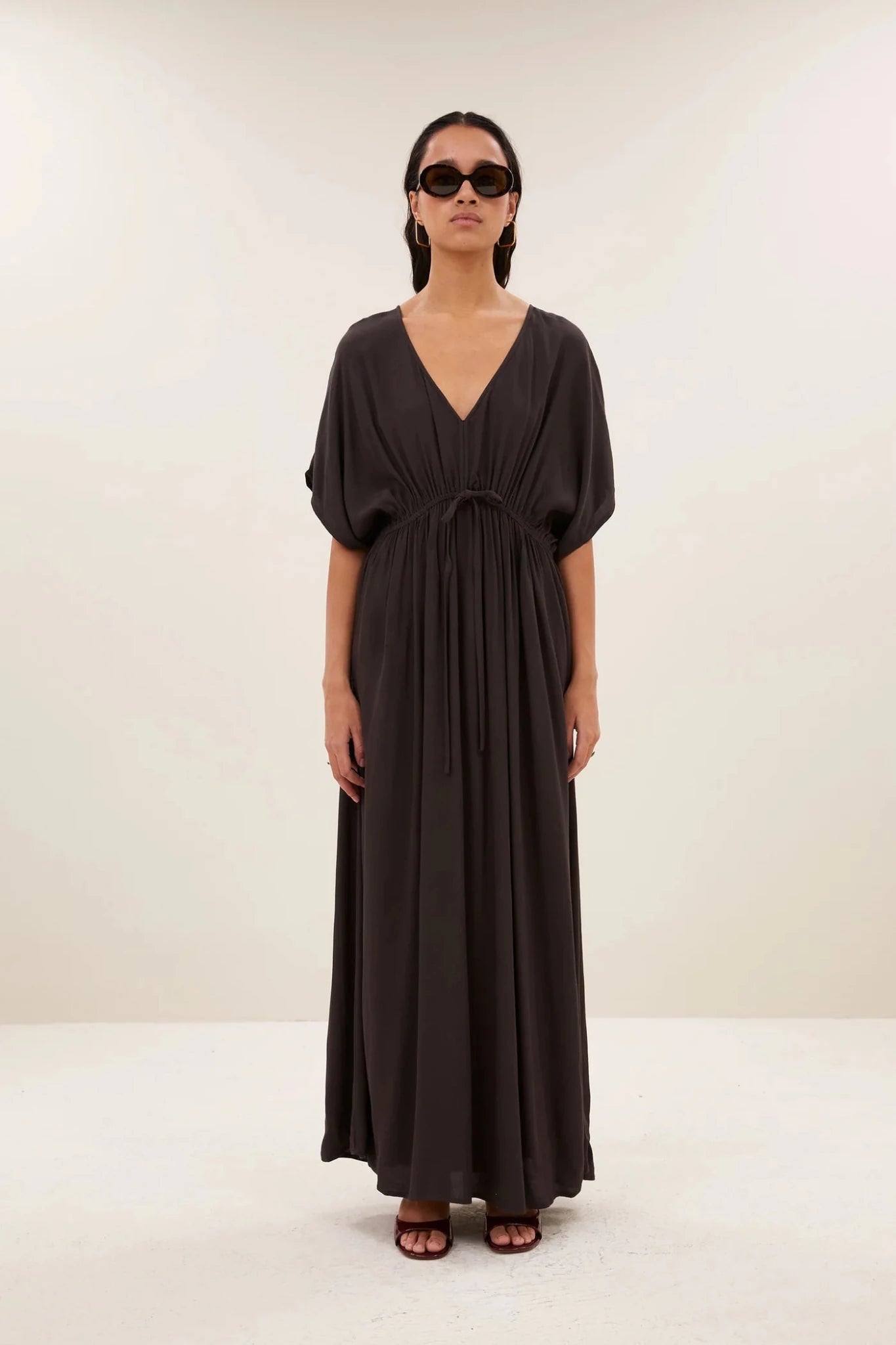 Long Twill Dress - Dein Lieblingsladen Concept
