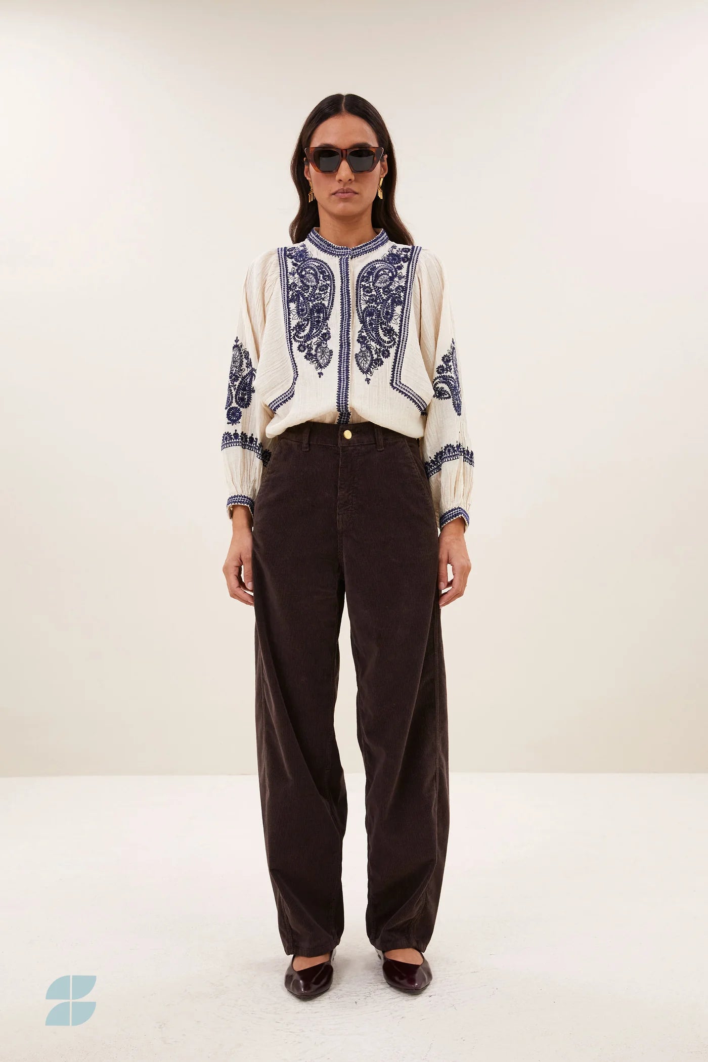 Pants "Barth Corduroy" espresso