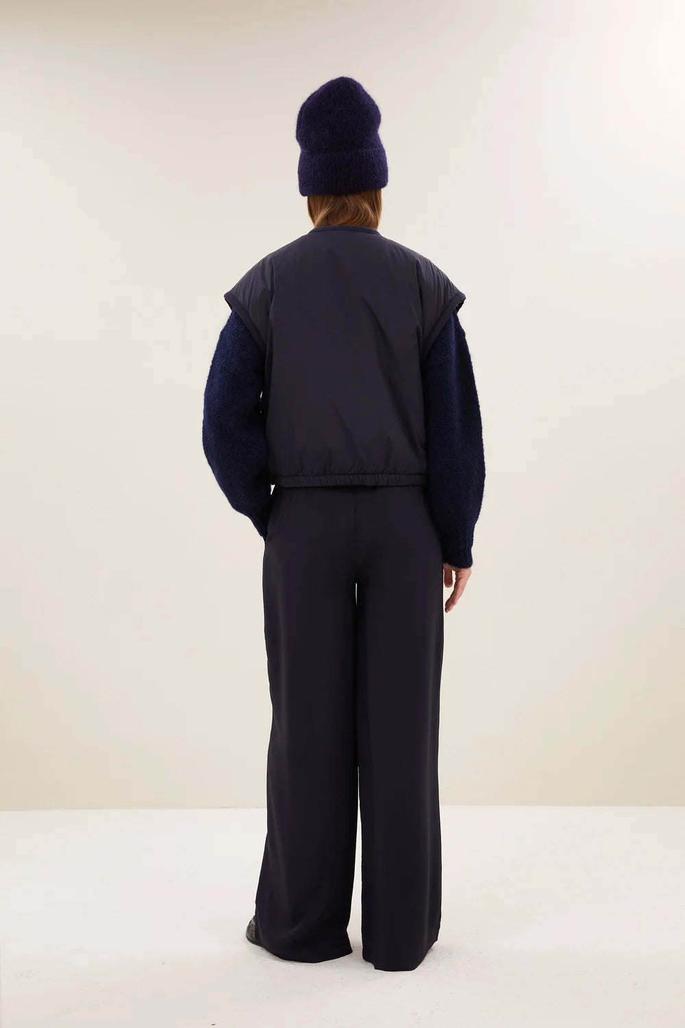 Sleeveless Jacket "Gio" Midnight