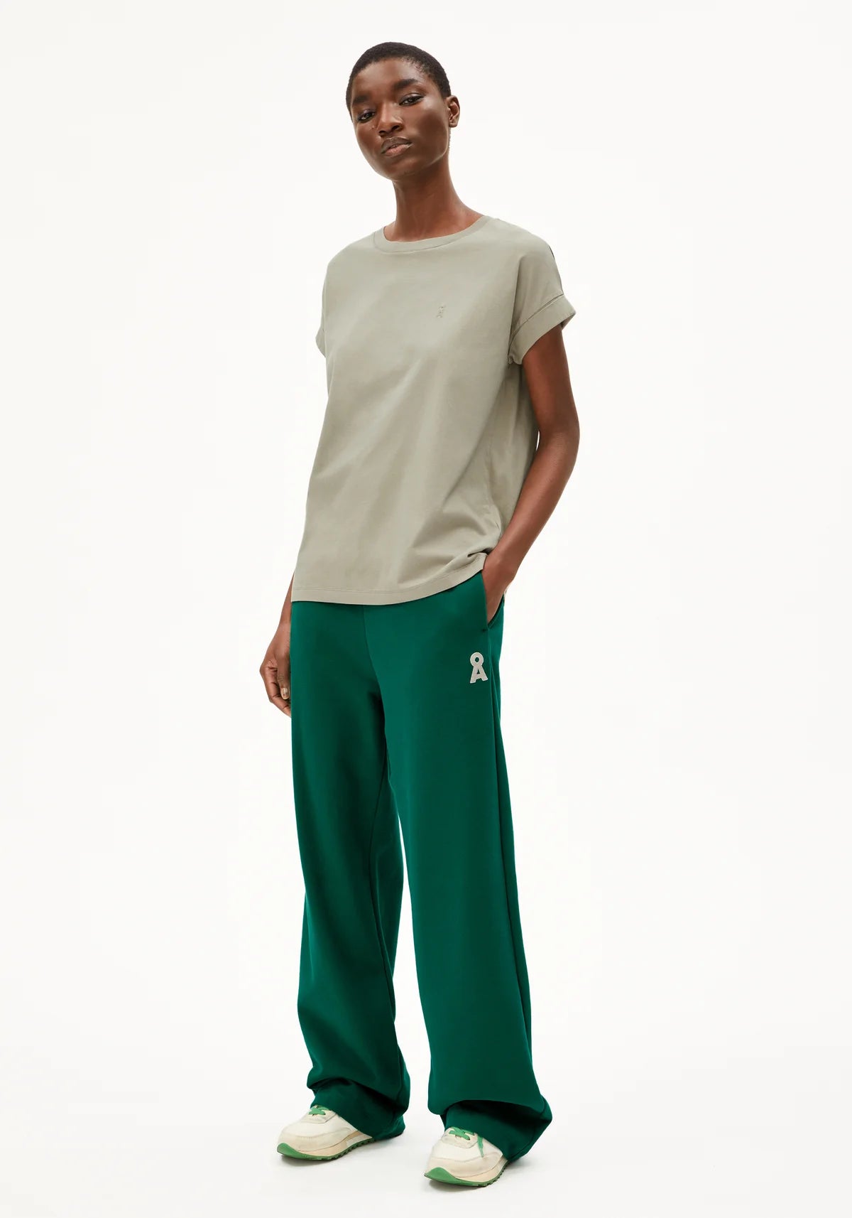 T-Shirt "Idaara" light sage