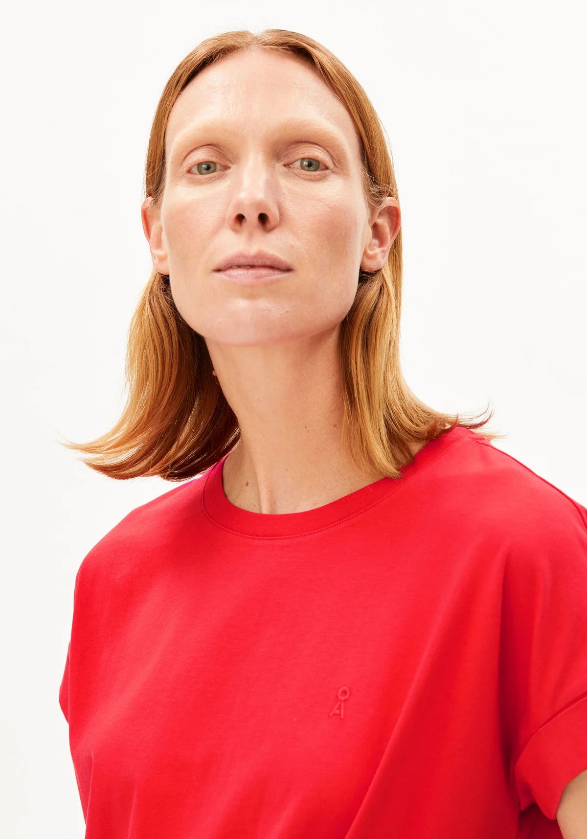 T-Shirt "Idaara" mars red