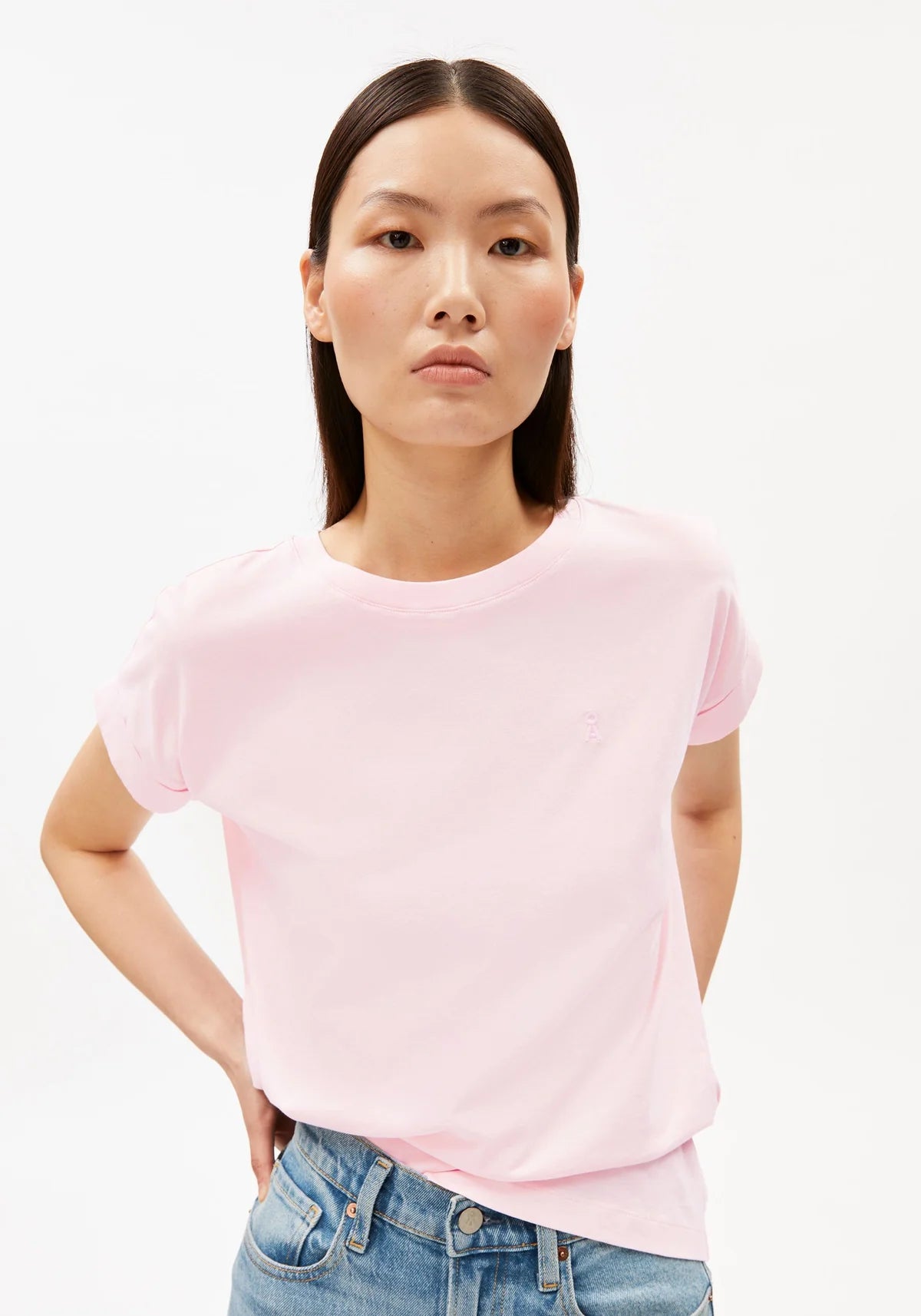 T-Shirt "Idaara" Pink Mist