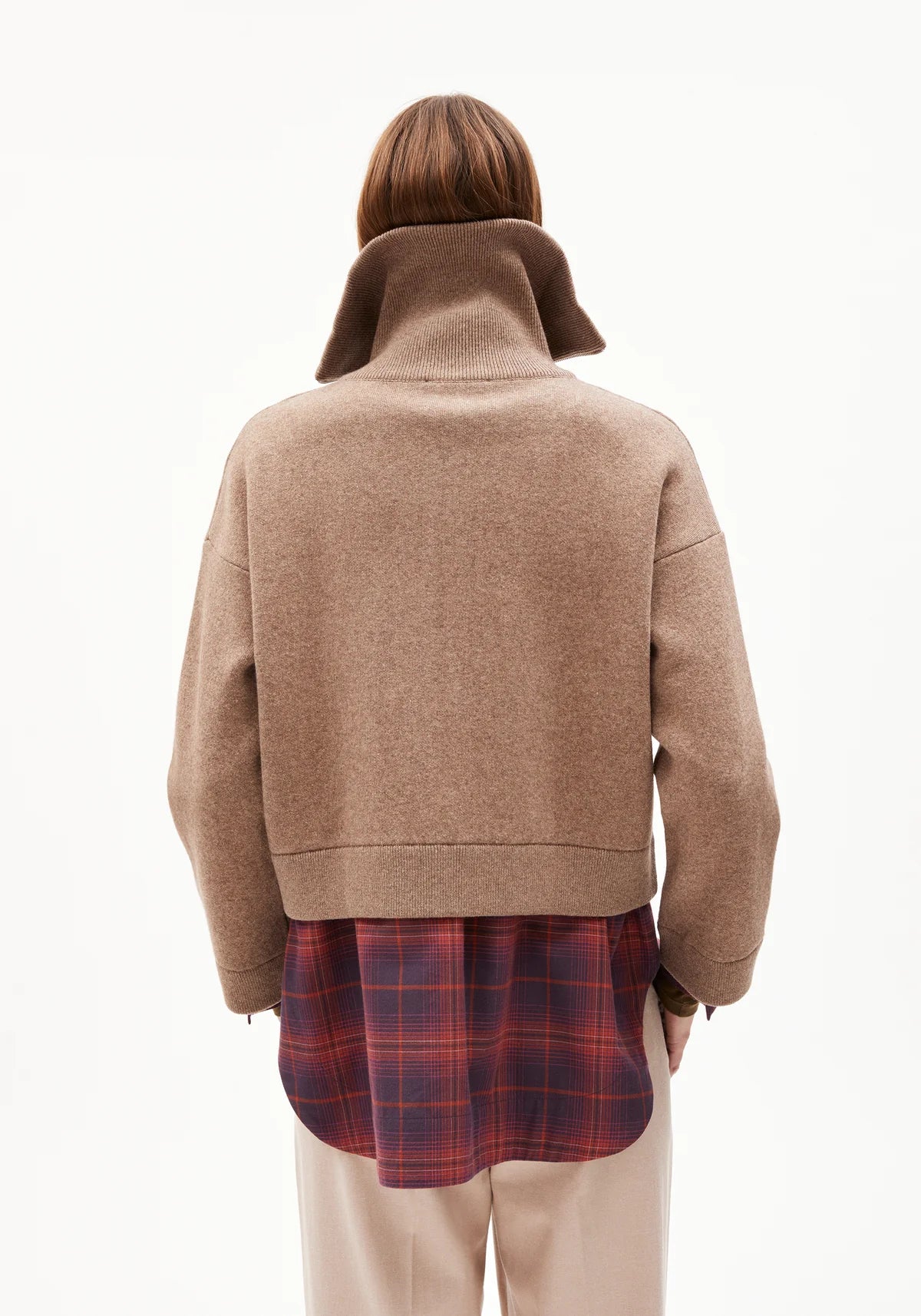 Jacke "Joaniaas" cinnamon dust melange