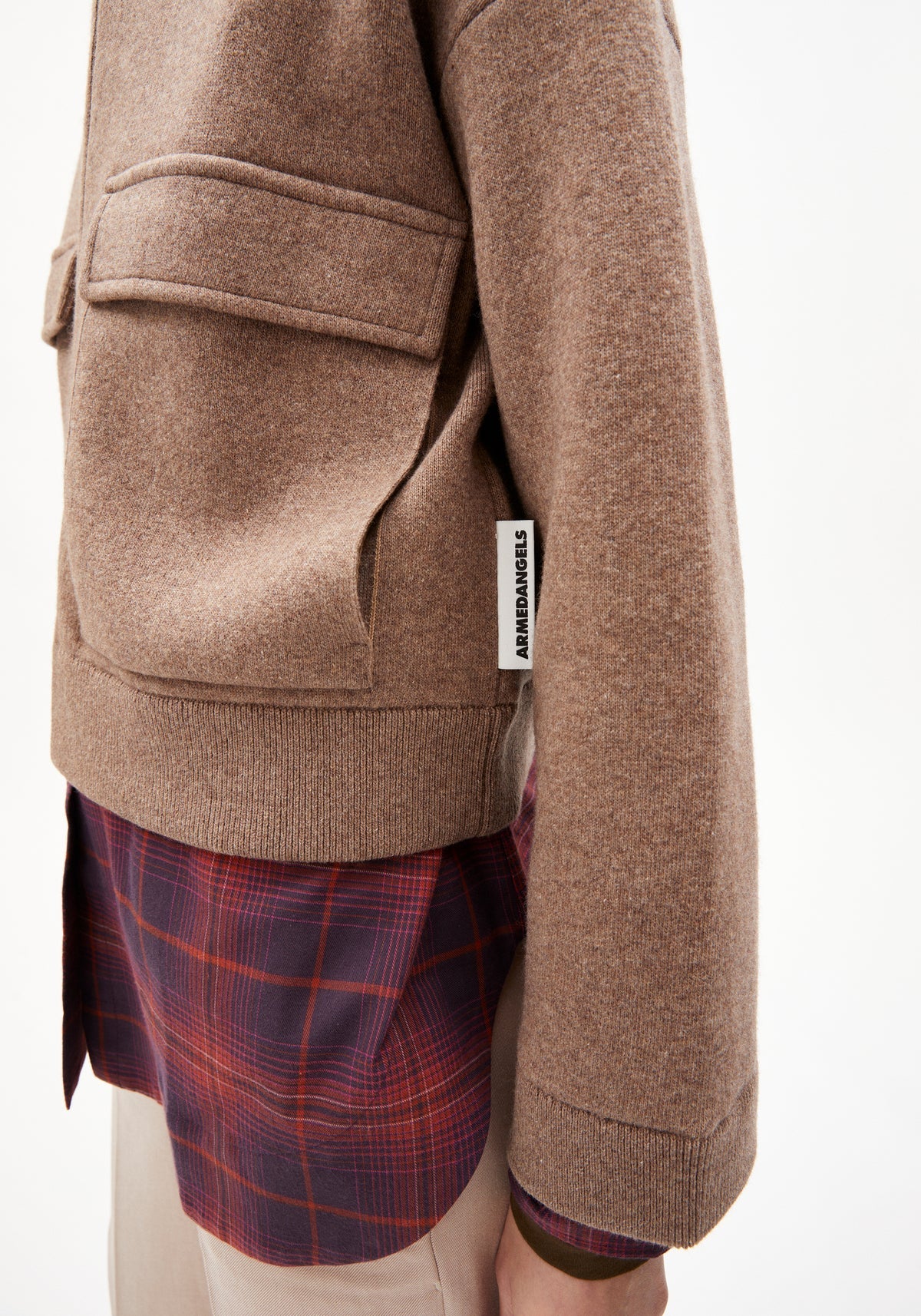 Jacke "Joaniaas" cinnamon dust melange