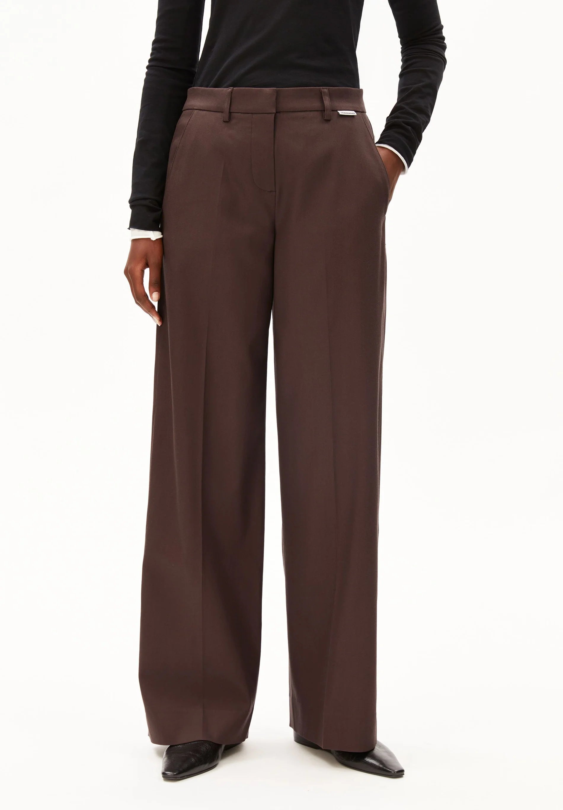 Pant "Leandraa" claystone