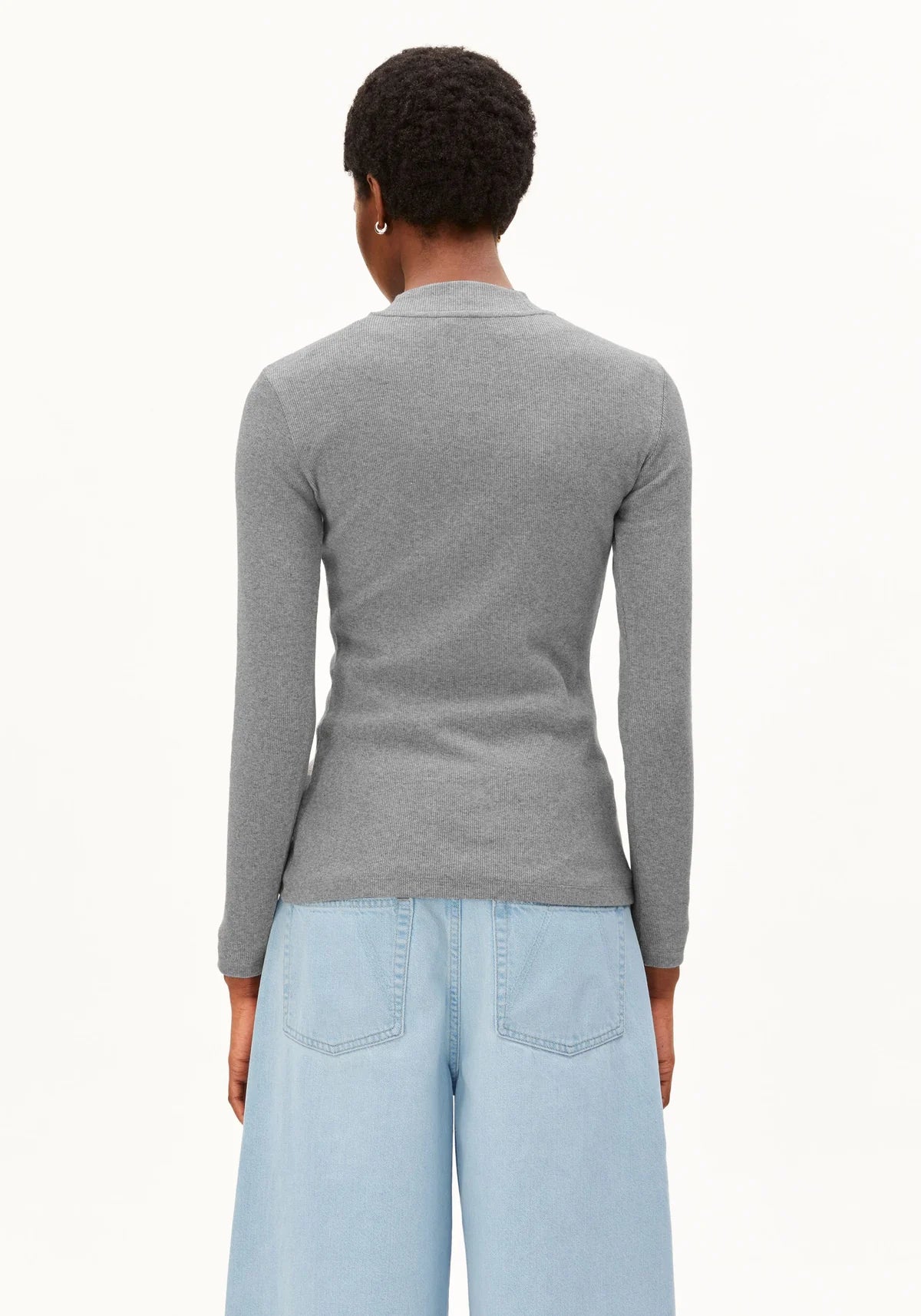 Longsleeve "Fatimaara" Silver Melange