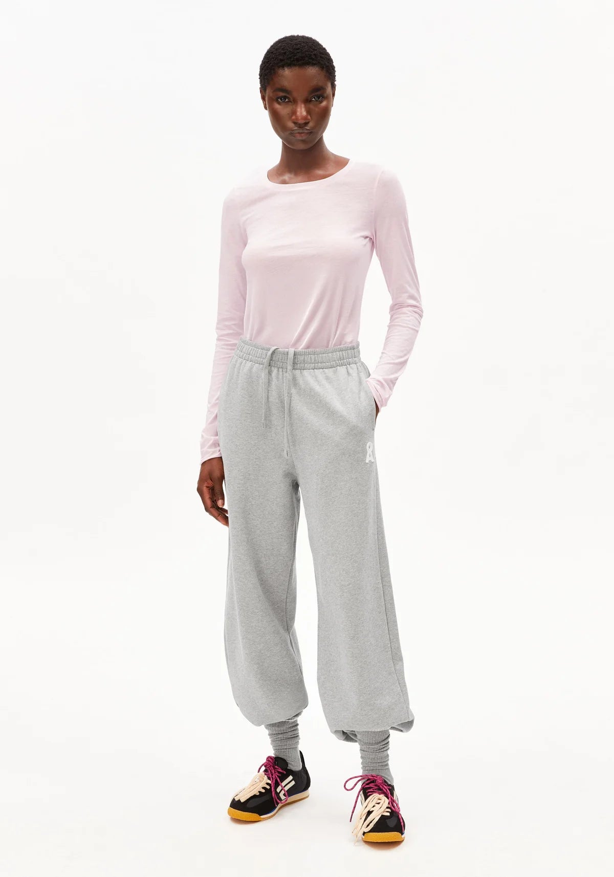 Longsleeve "Einiaara Soft" Pink Mist