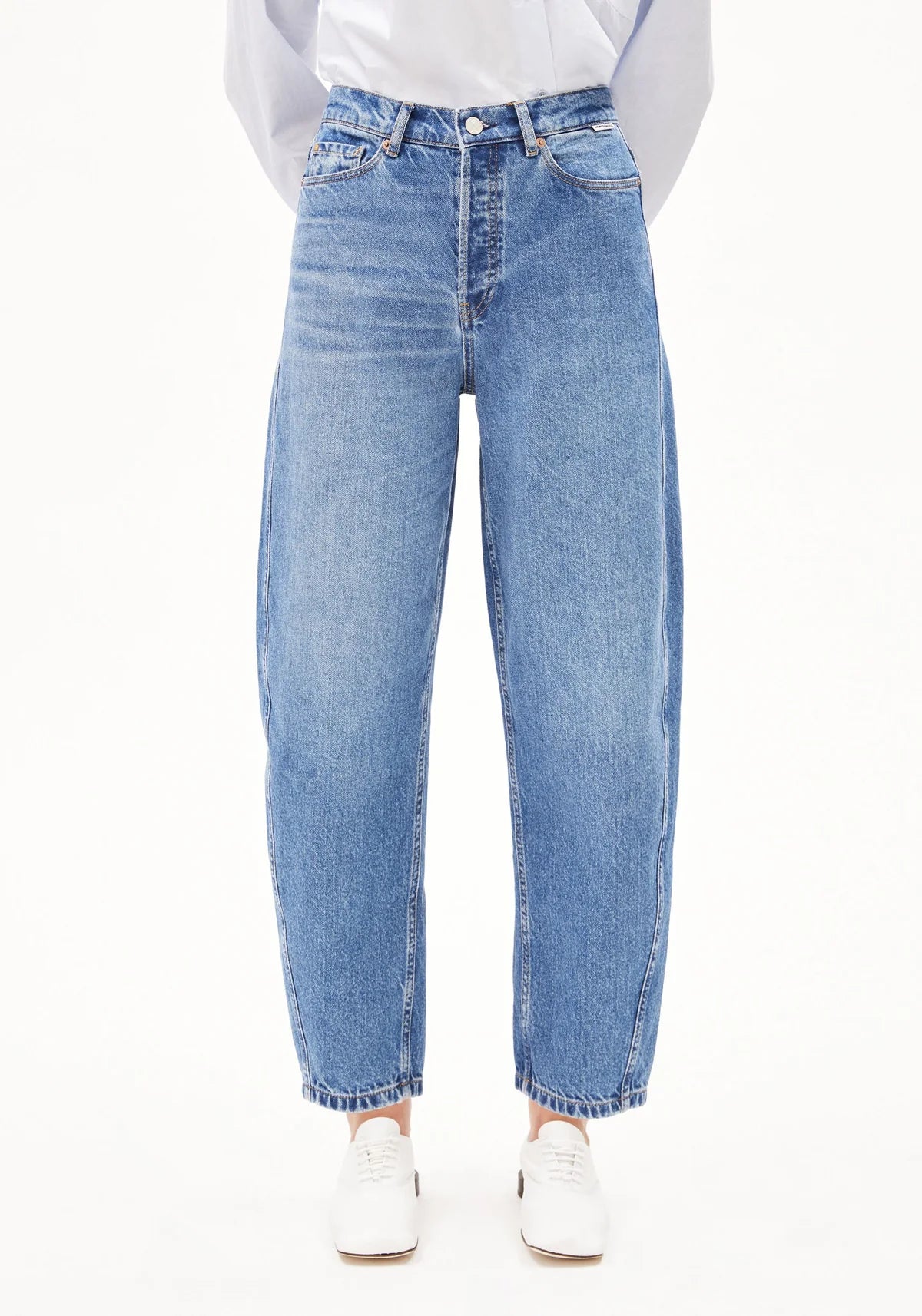 High Waist Barrel Jeans "Baarly"