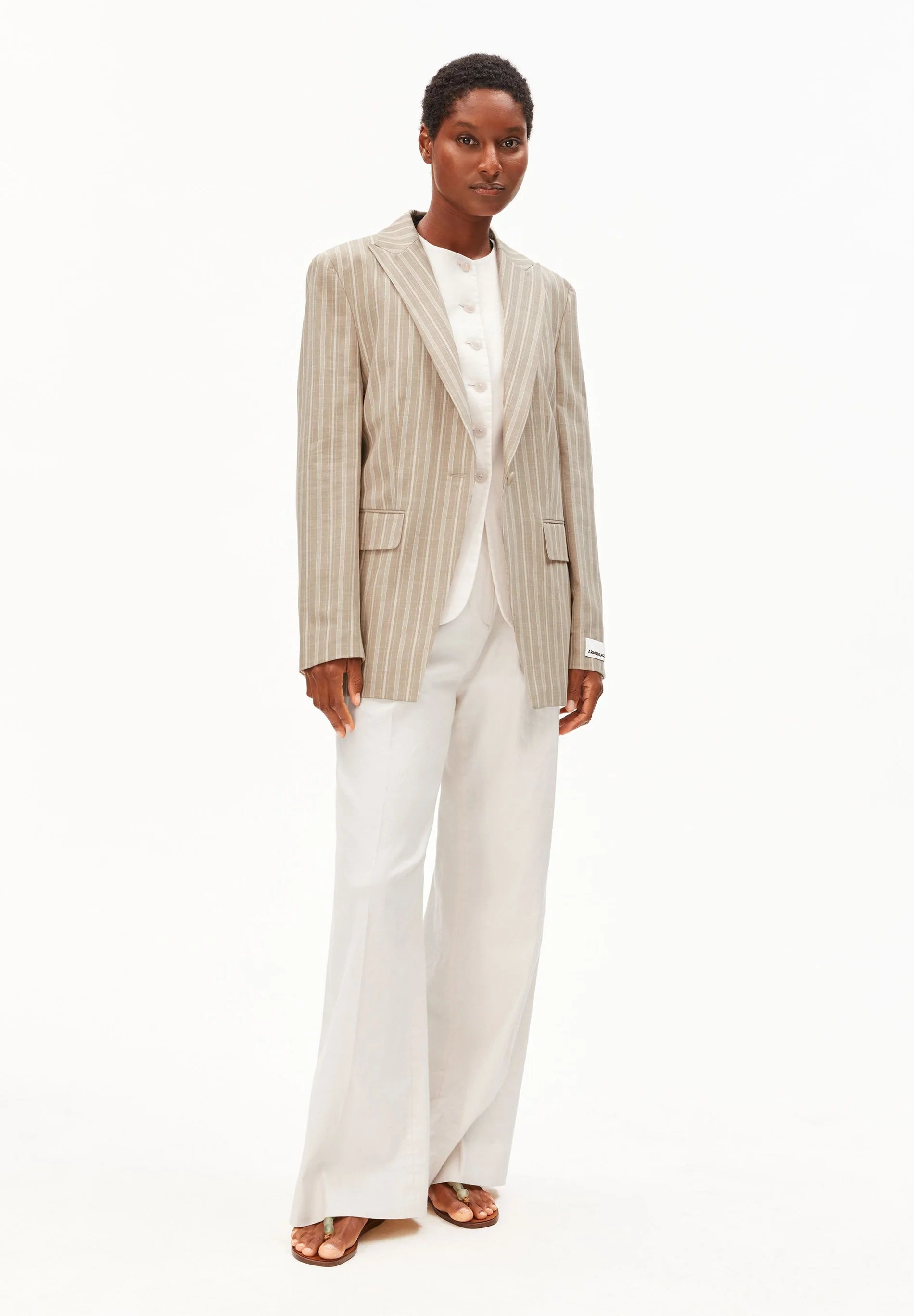 Gestreifter Blazer "Mikulaa"