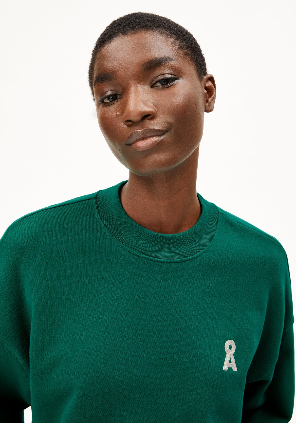 Sweater "Alizaa" emerald green