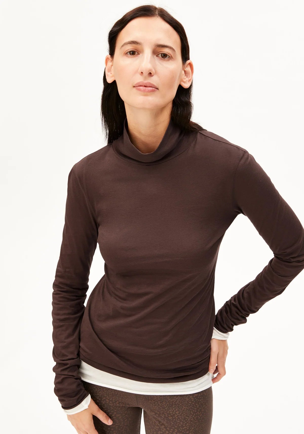 Soft Longsleeve "Grazilianaa" Claystone