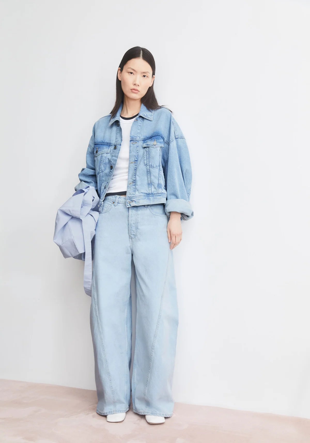 Mid Waist Barrel Jeans "Aalthea"