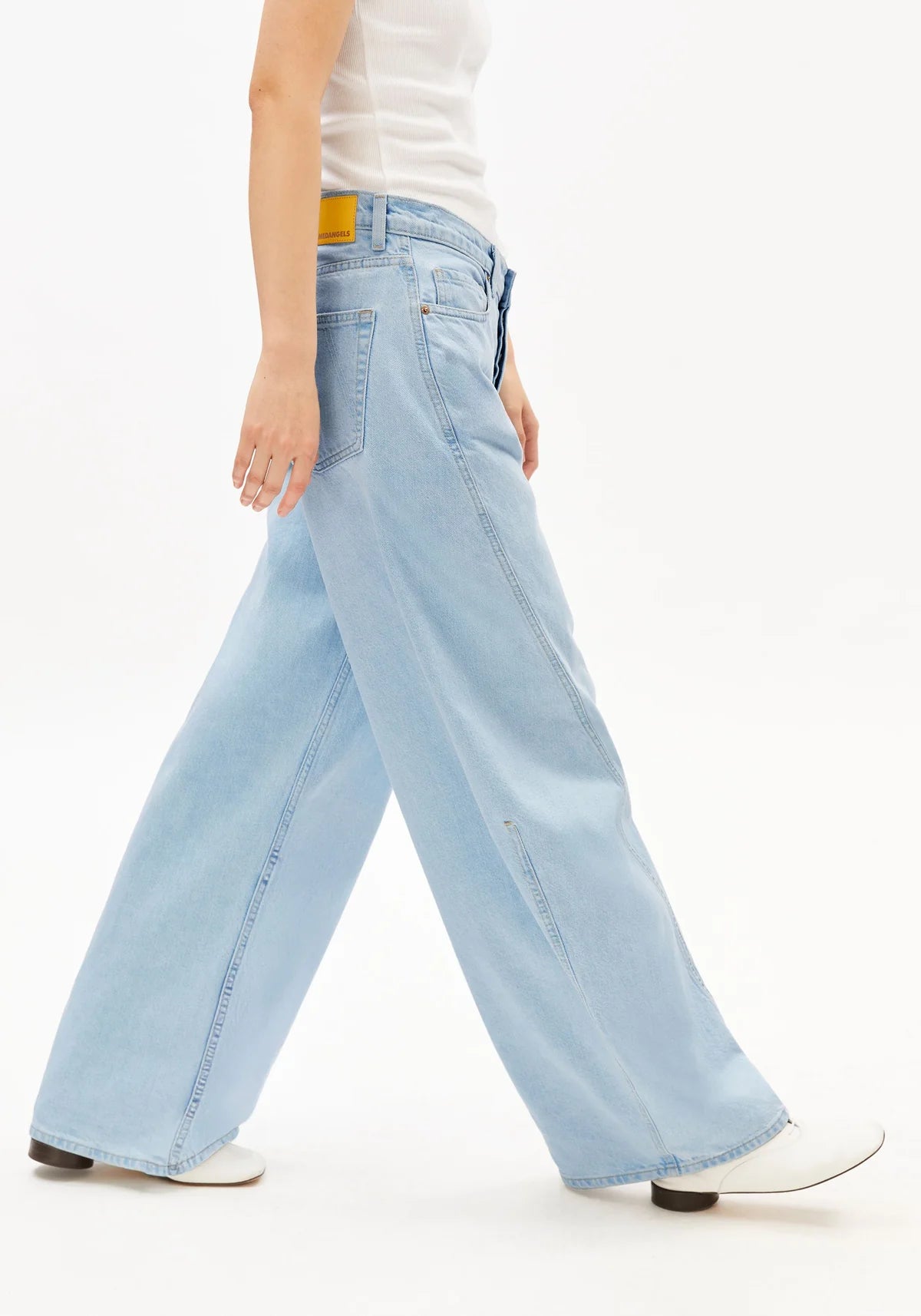 Mid Waist Barrel Jeans "Aalthea"