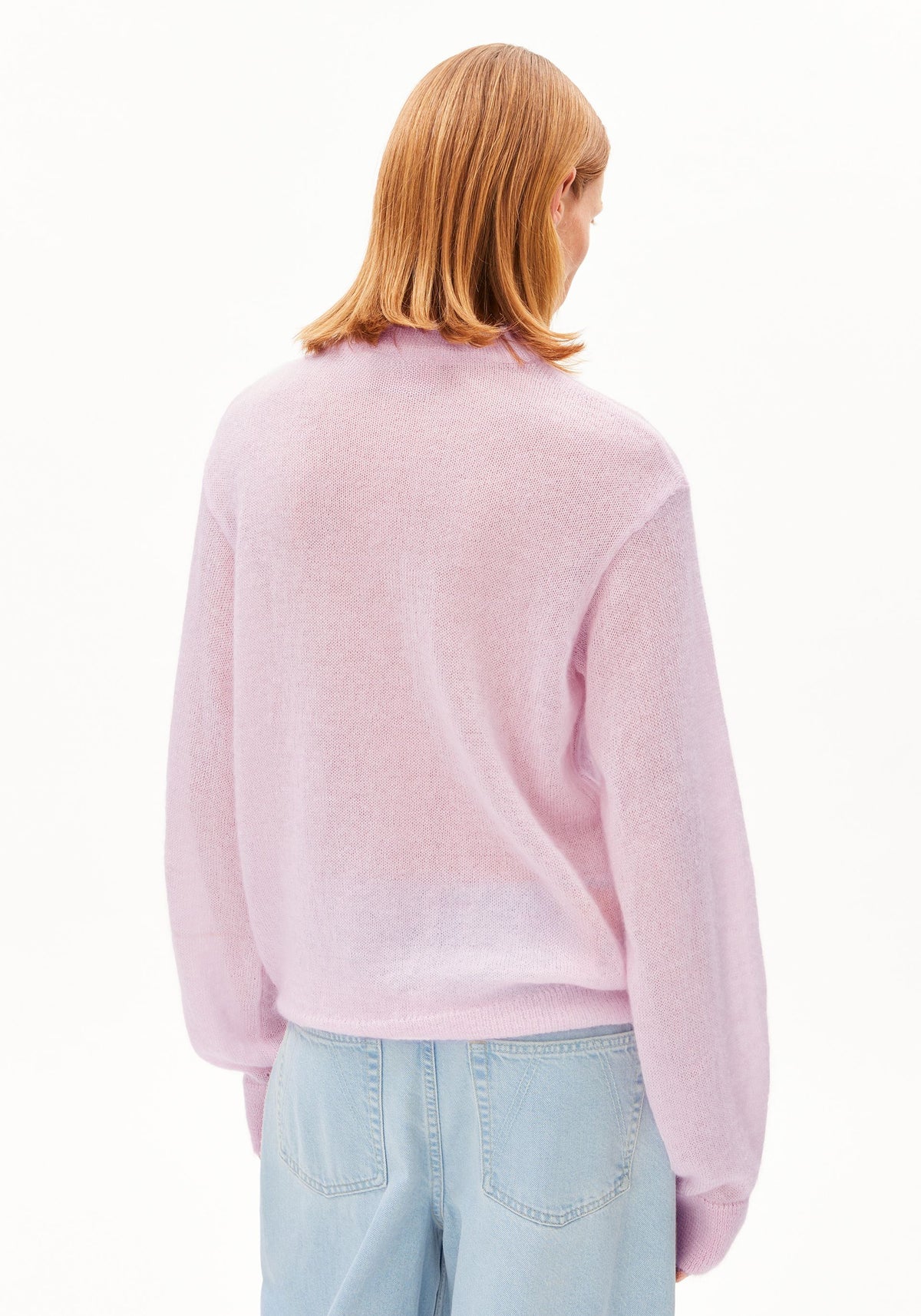 Mohair Blend Knit Sweater