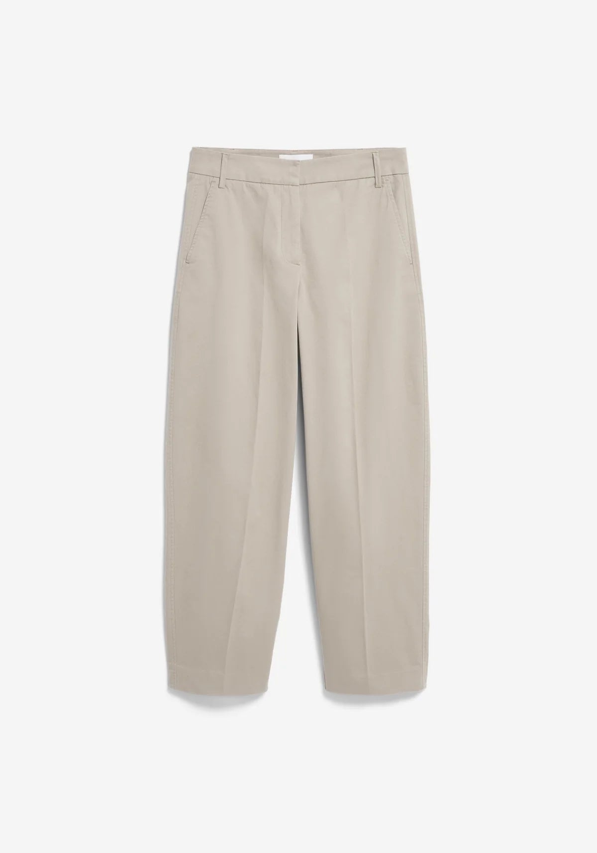 Barrel Leg Twill Pant Sandstone - Dein Lieblingsladen Concept