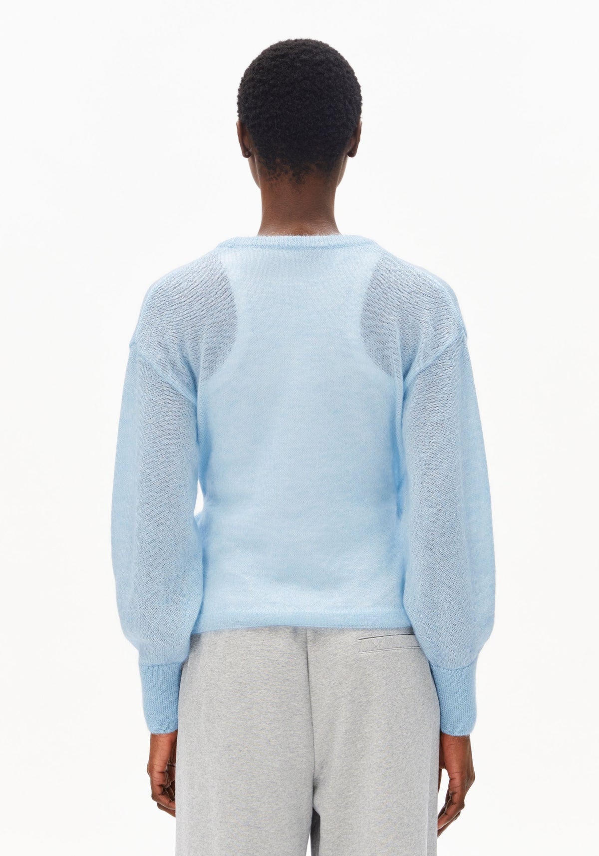 Wrap Cardigan "Mohair Blend"