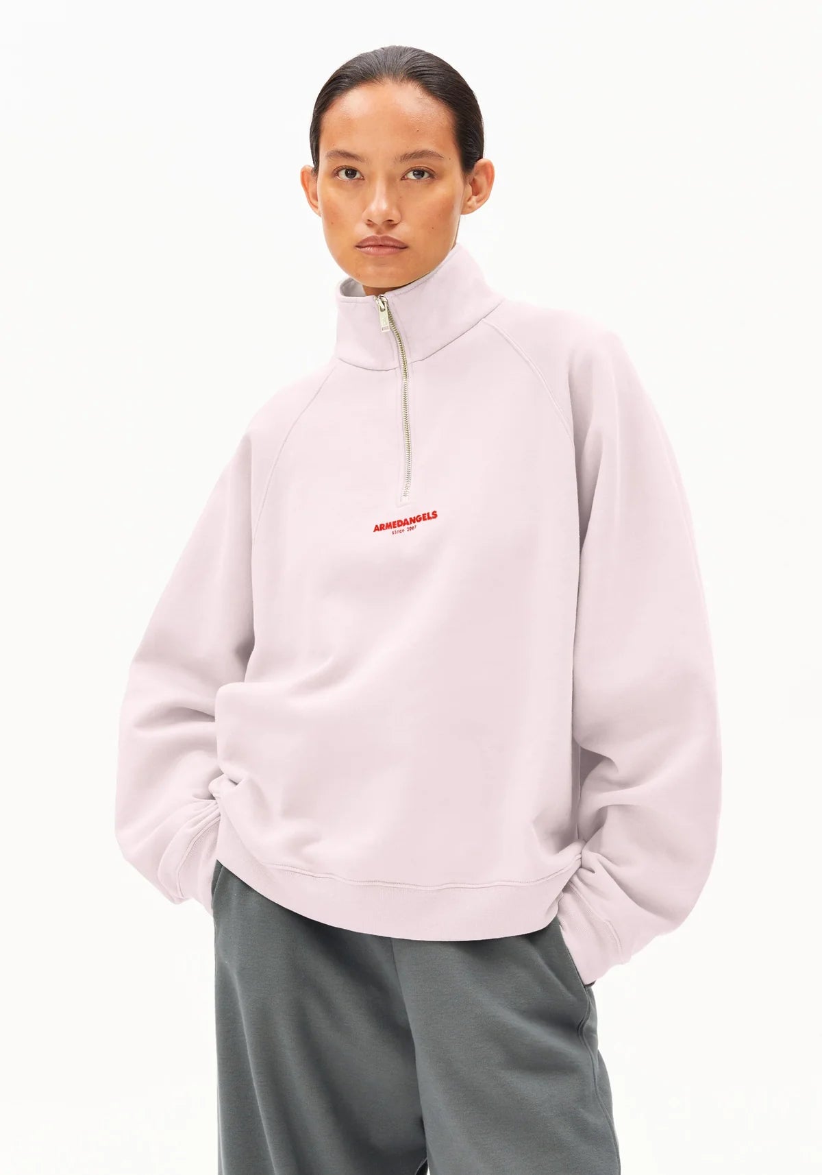 Sweat Troyer "GMT Dye" Pink Mist