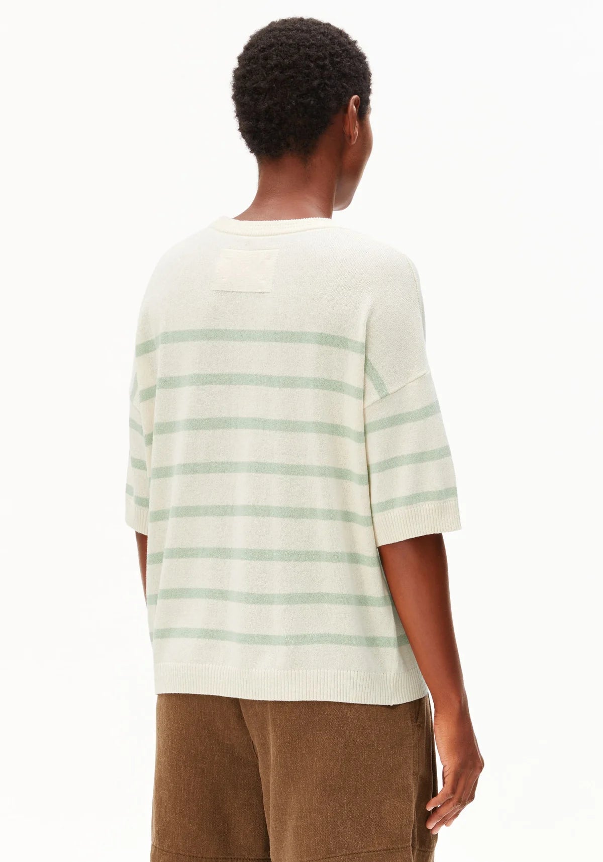 Striped Linen Blend Sweater - Dein Lieblingsladen Concept
